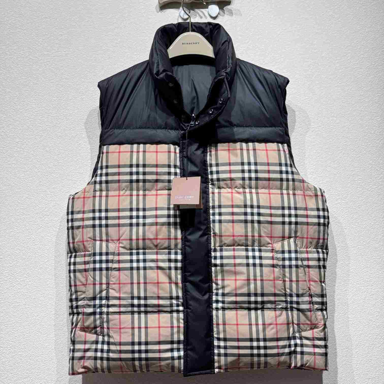 Burberry Check-print Padded Gilet - DopestKickz