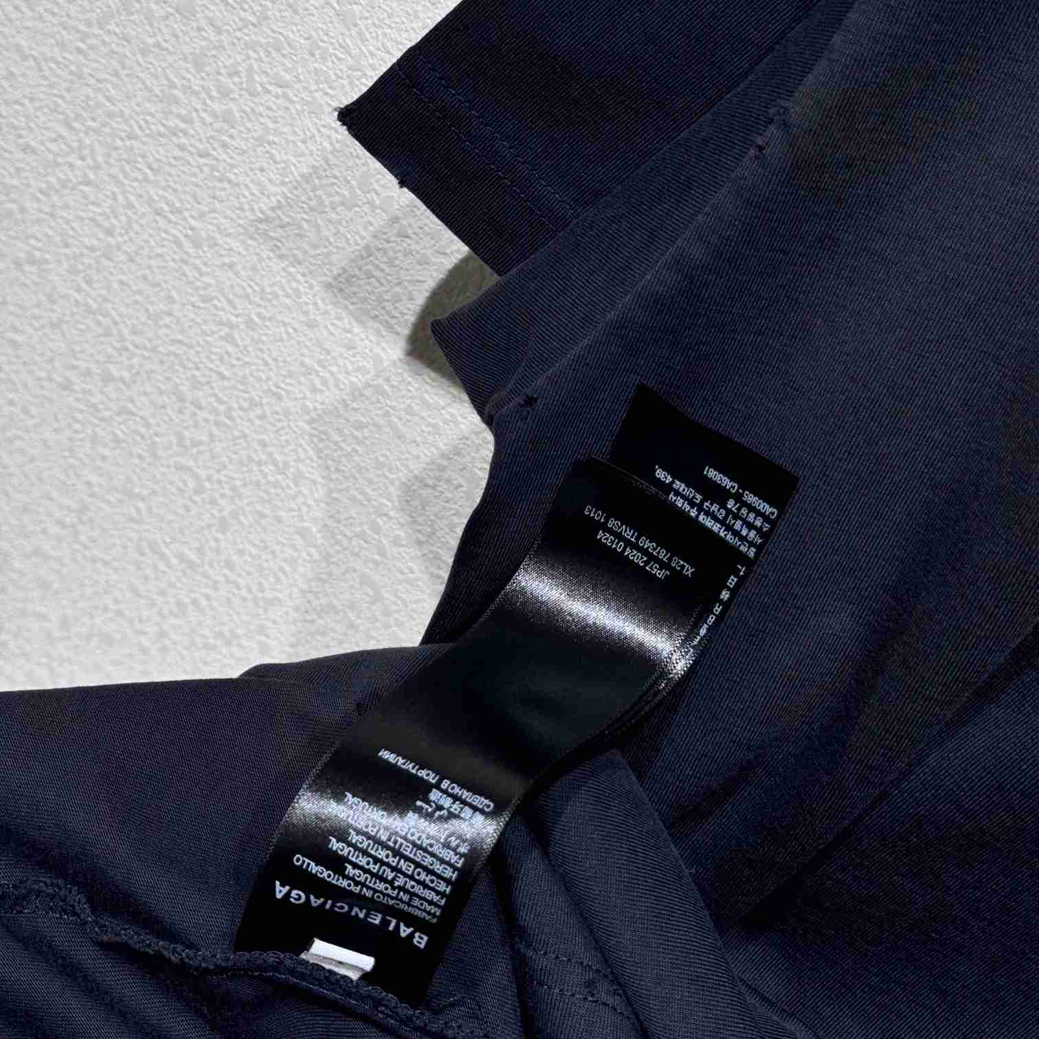 Balenciaga 3B Liquefied T-Shirt Oversized In Faded Black - DopestKickz