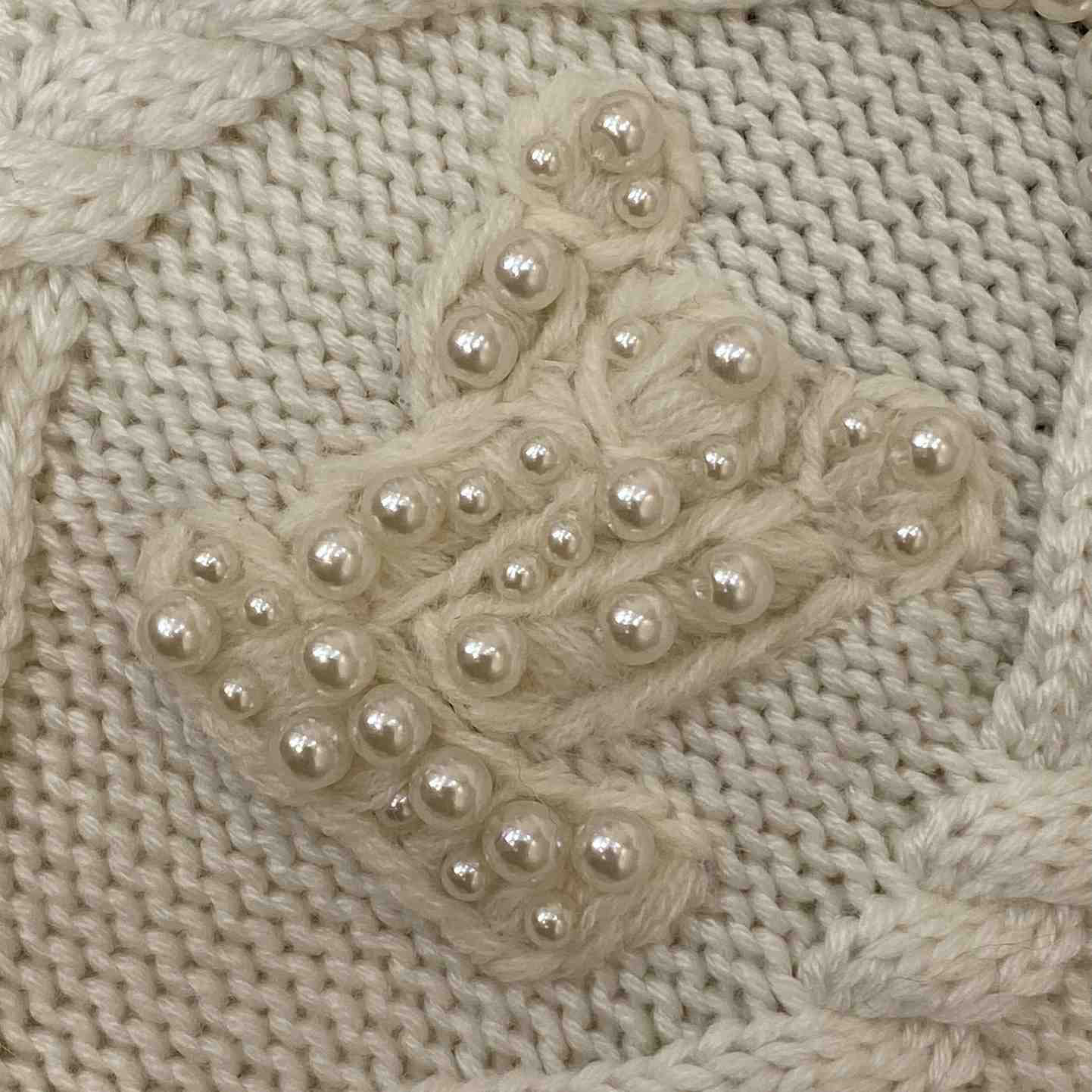 Louis Vuitton Embellished Cable Knit Wool Blend Pullover   - DopestKickz