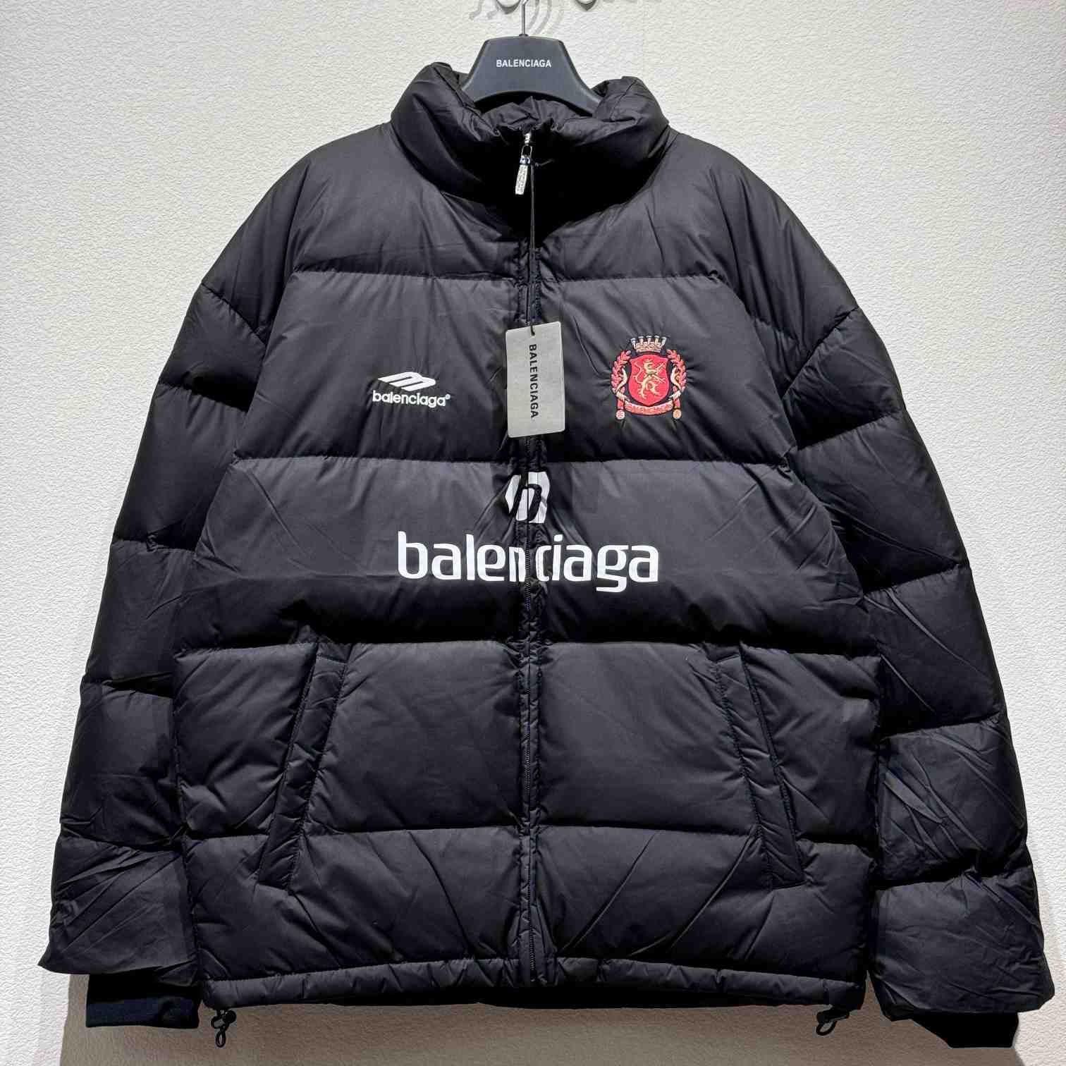 Balenciaga Soccer Oversized Puffer Jacket - DopestKickz