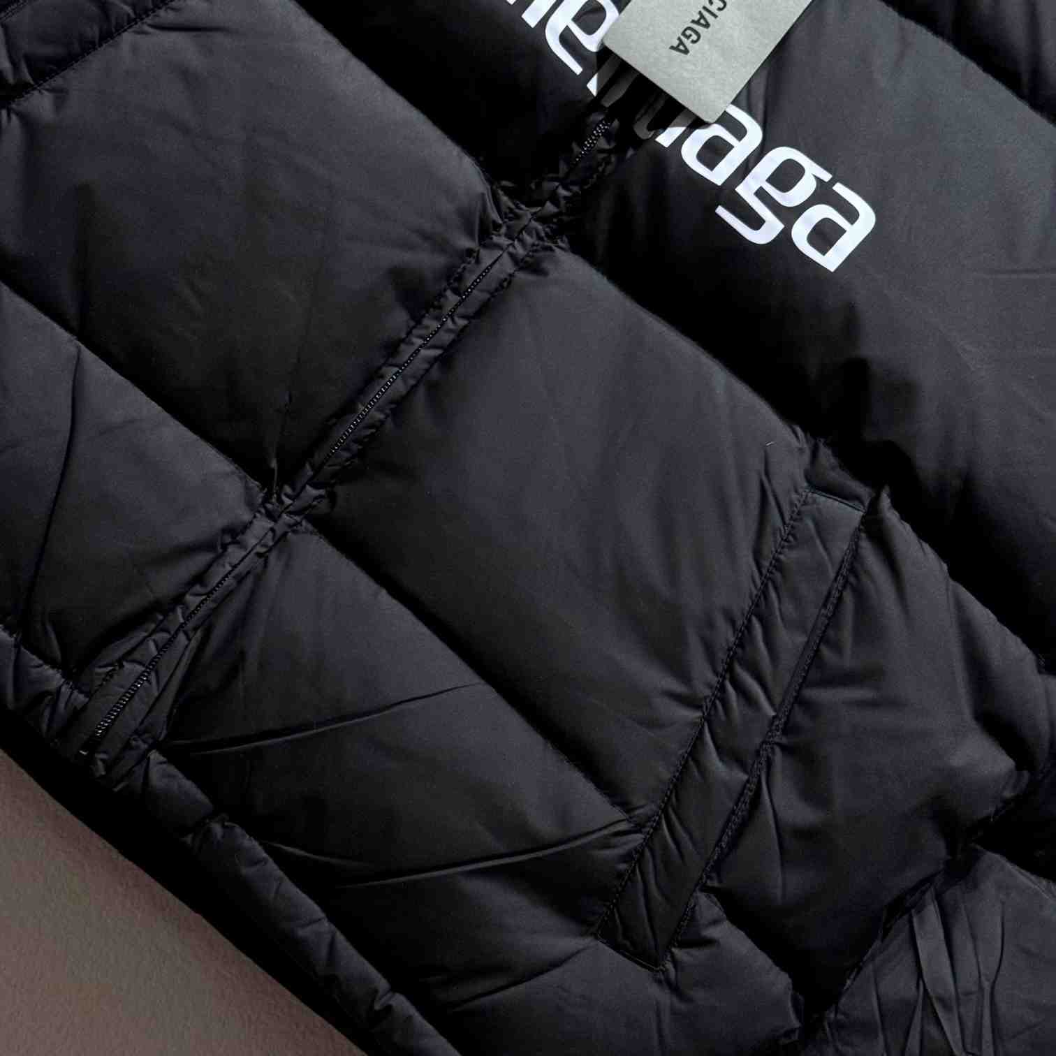 Balenciaga Soccer Oversized Puffer Jacket - DopestKickz