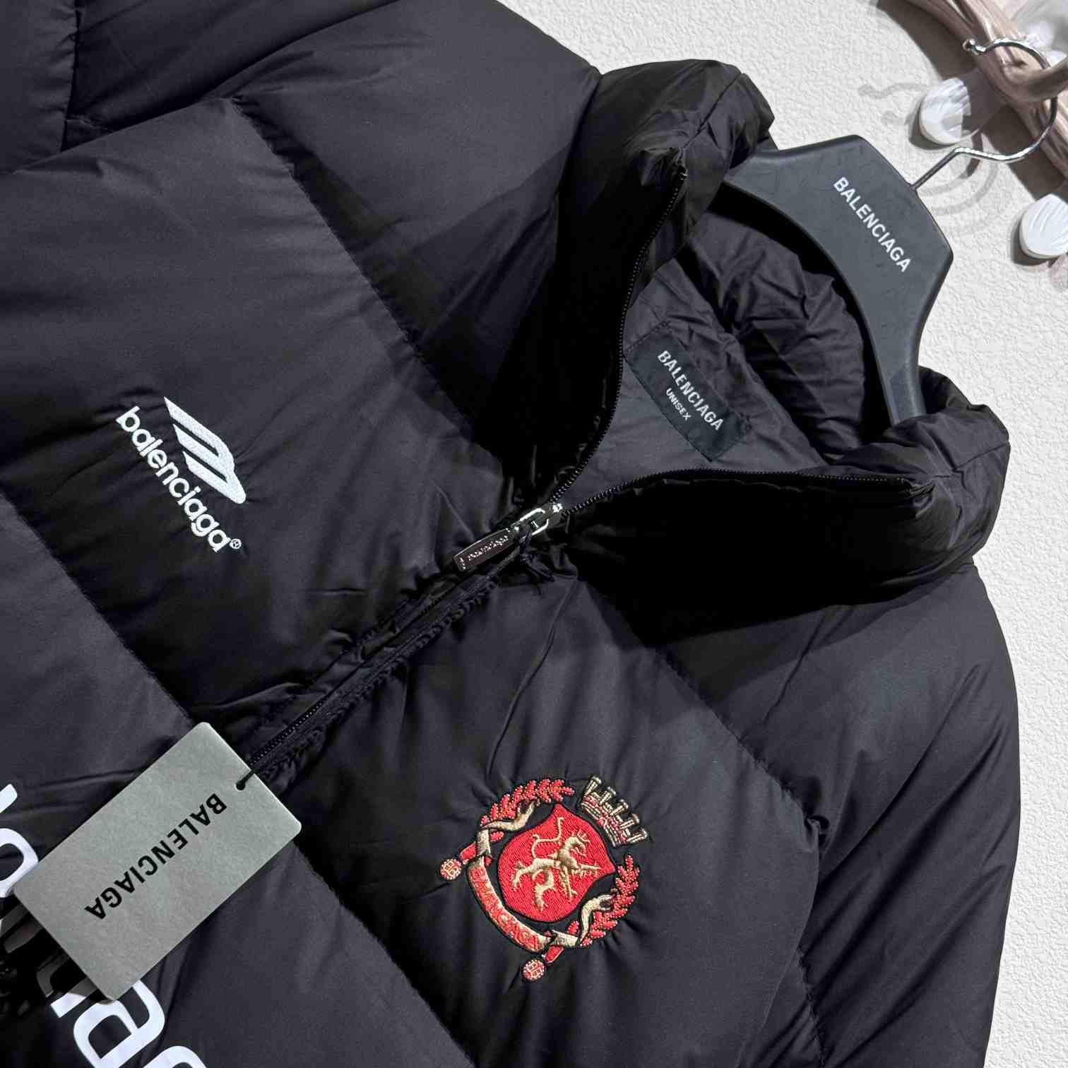 Balenciaga Soccer Oversized Puffer Jacket - DopestKickz