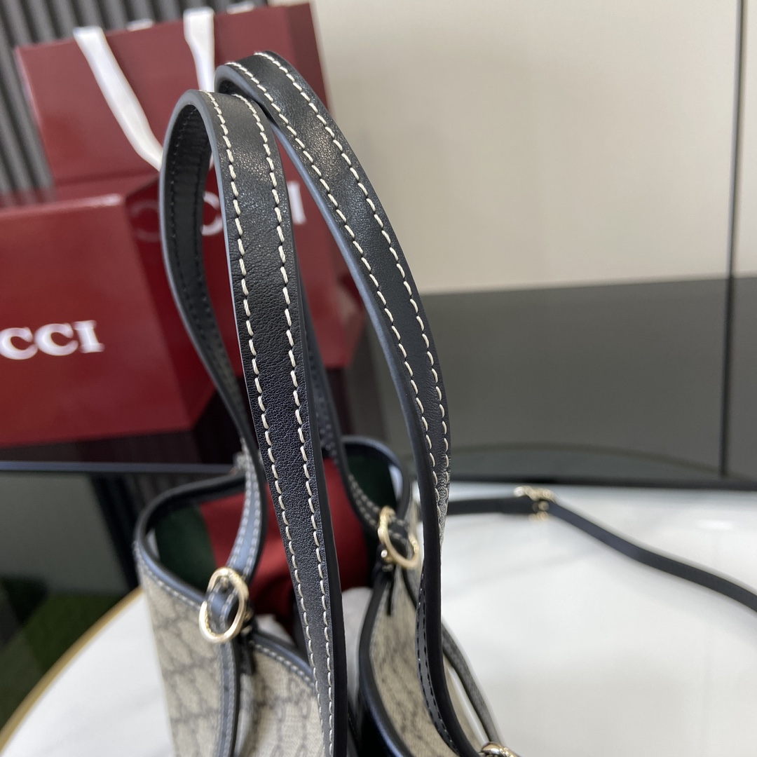 Gucci GG Emblem Small Tote Bag - DopestKickz
