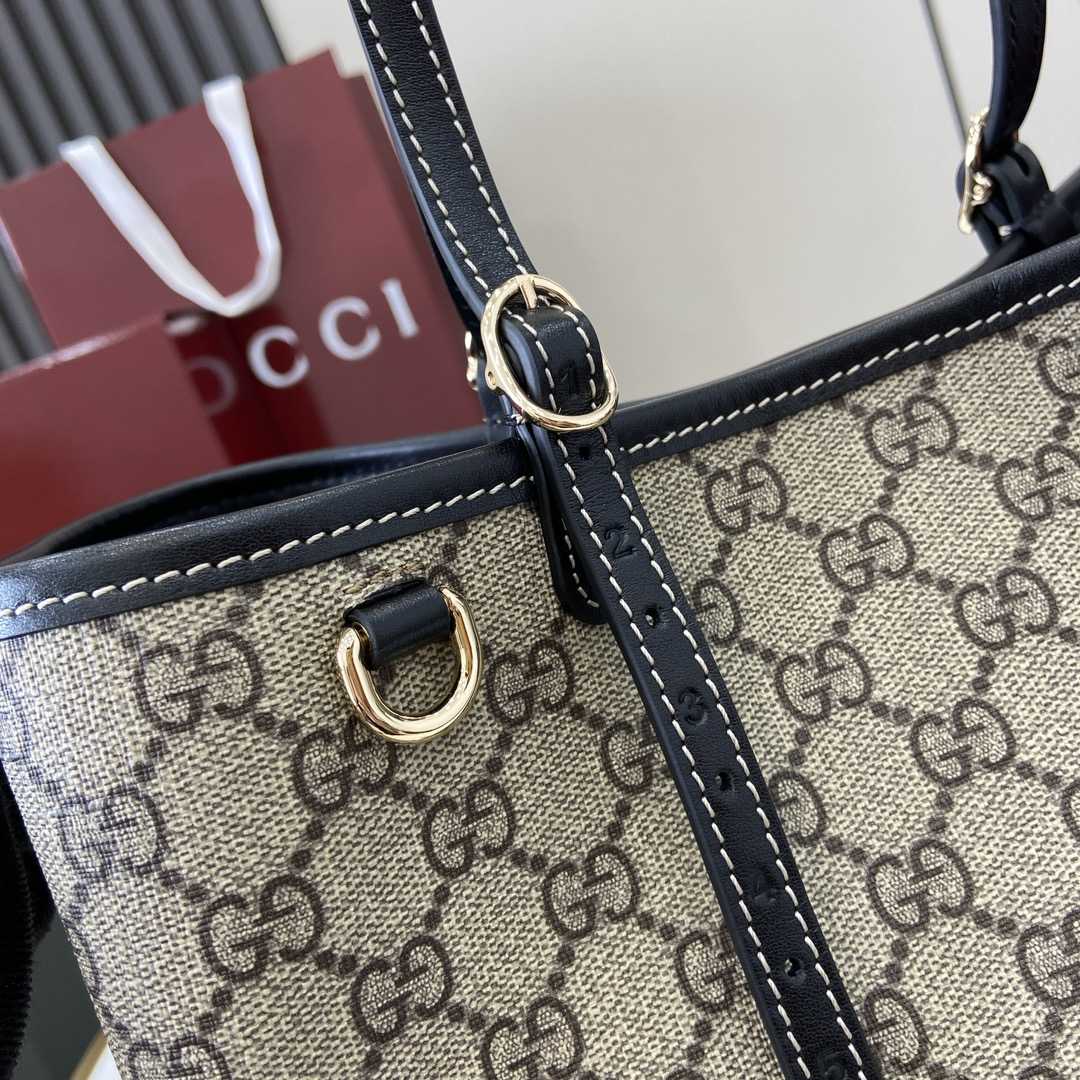 Gucci GG Emblem Small Tote Bag - DopestKickz