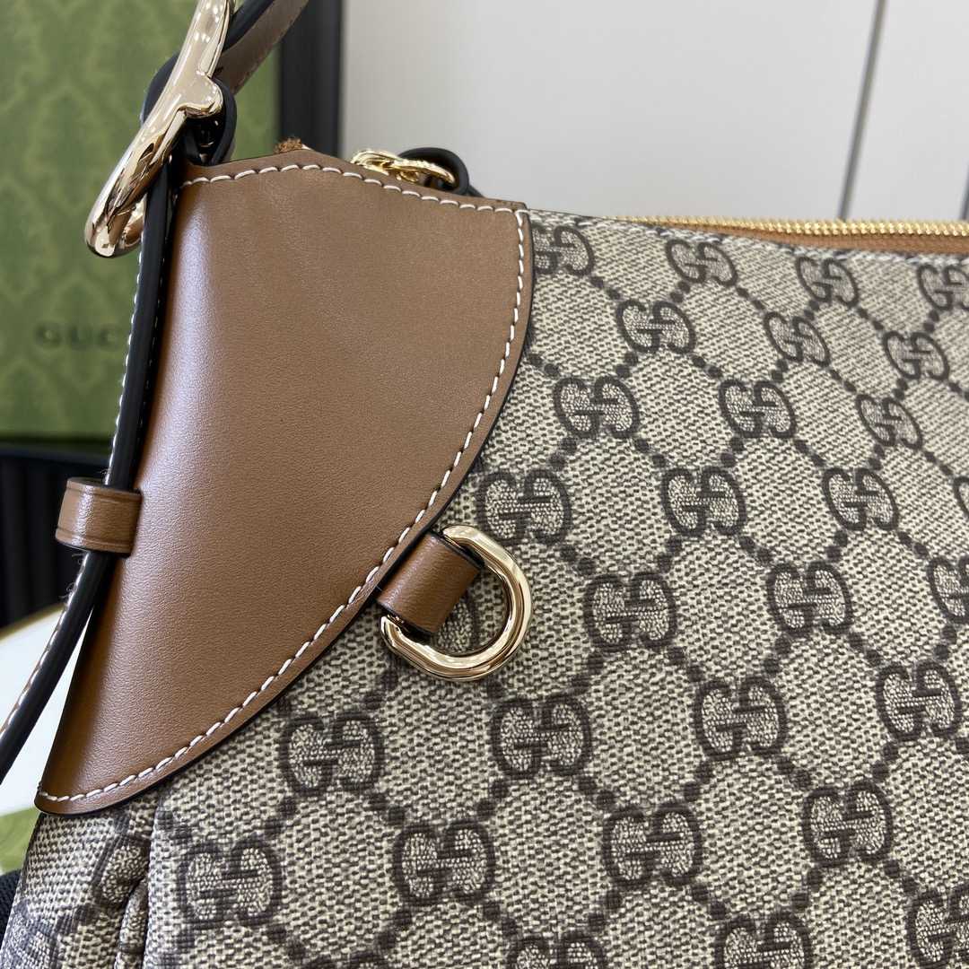 Gucci GG Emblem Large Shoulder Bag - DopestKickz