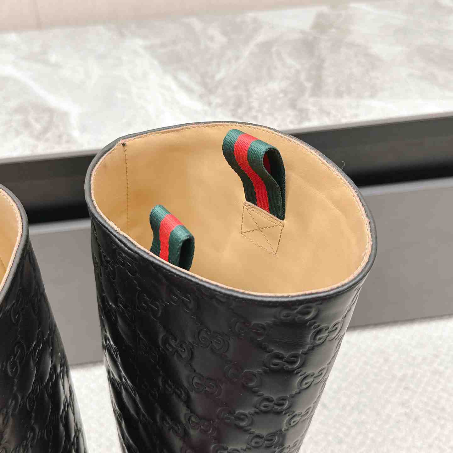 Gucci Women's Slim Horsebit Boot - DopestKickz