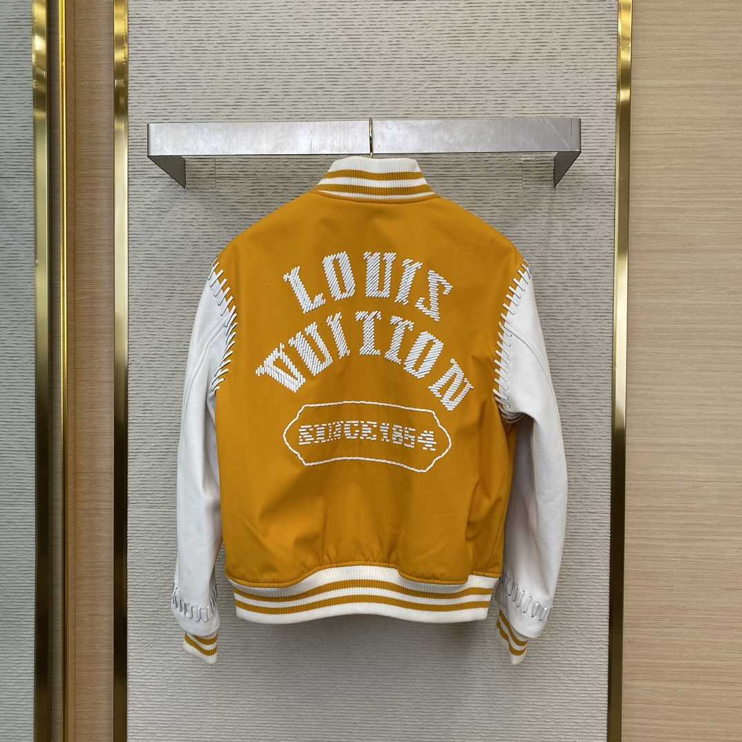 Louis Vuitton Embroidered Varsity Blouson   1AFXDF - DopestKickz