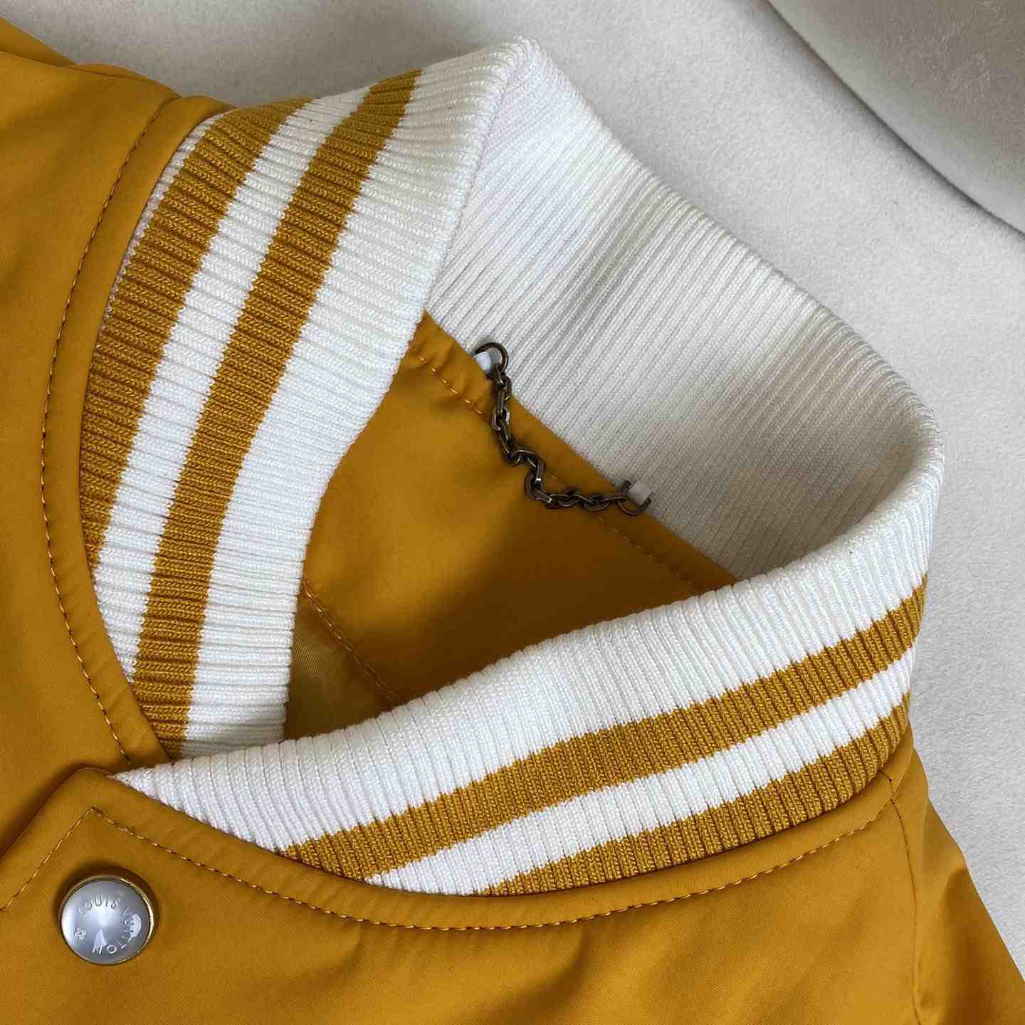 Louis Vuitton Embroidered Varsity Blouson   1AFXDF - DopestKickz