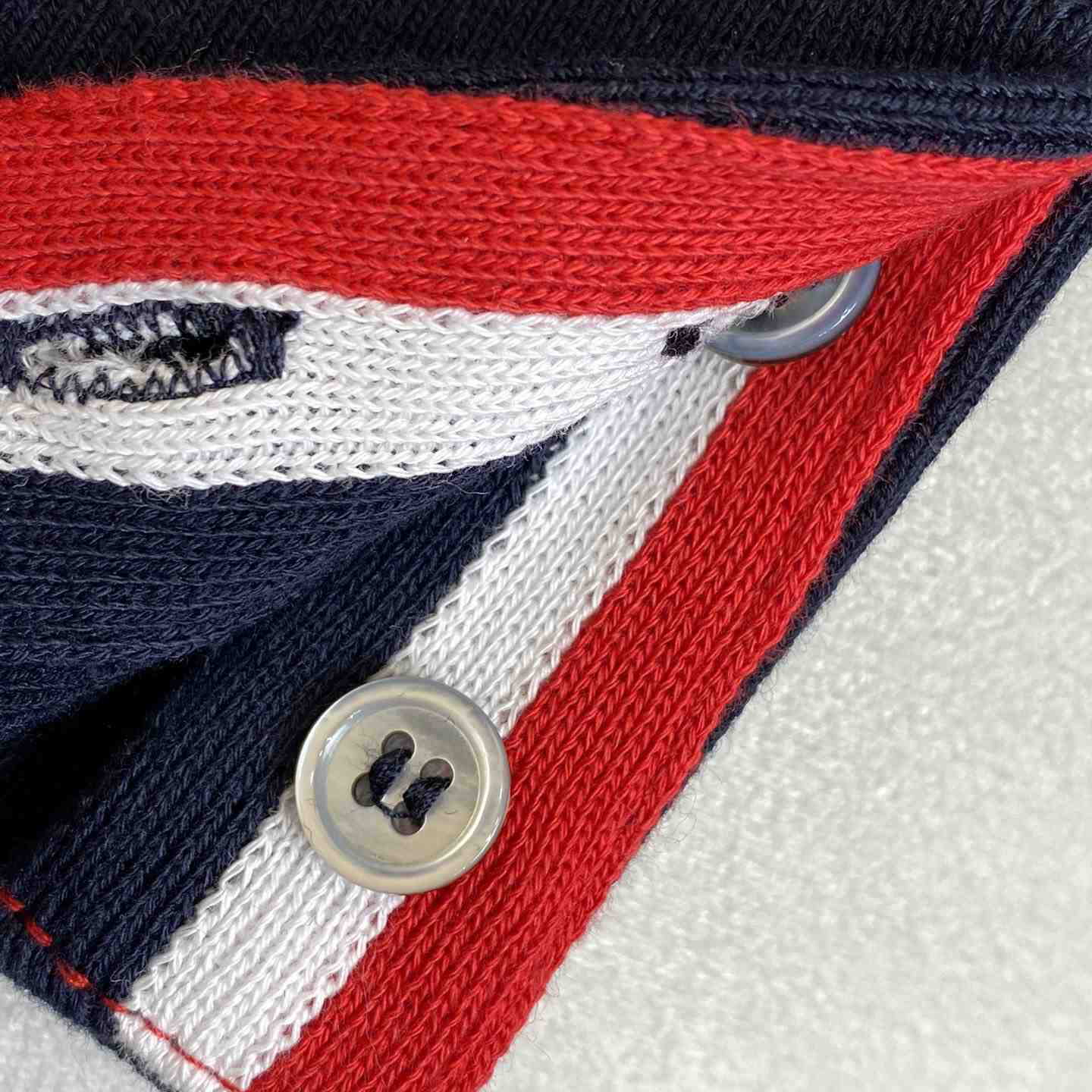 Thom Browne 4-Bar Zip-Up Cashmere Hoodie - DopestKickz