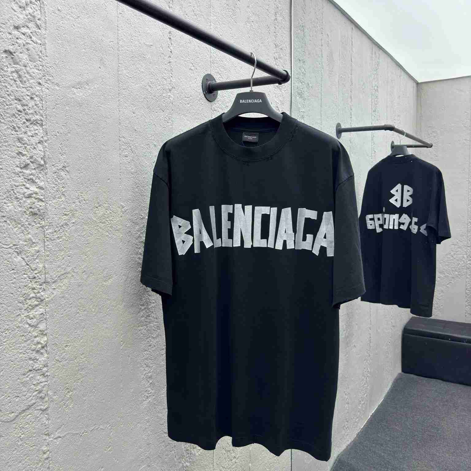Balenciaga Tape Type T-Shirt  - DopestKickz