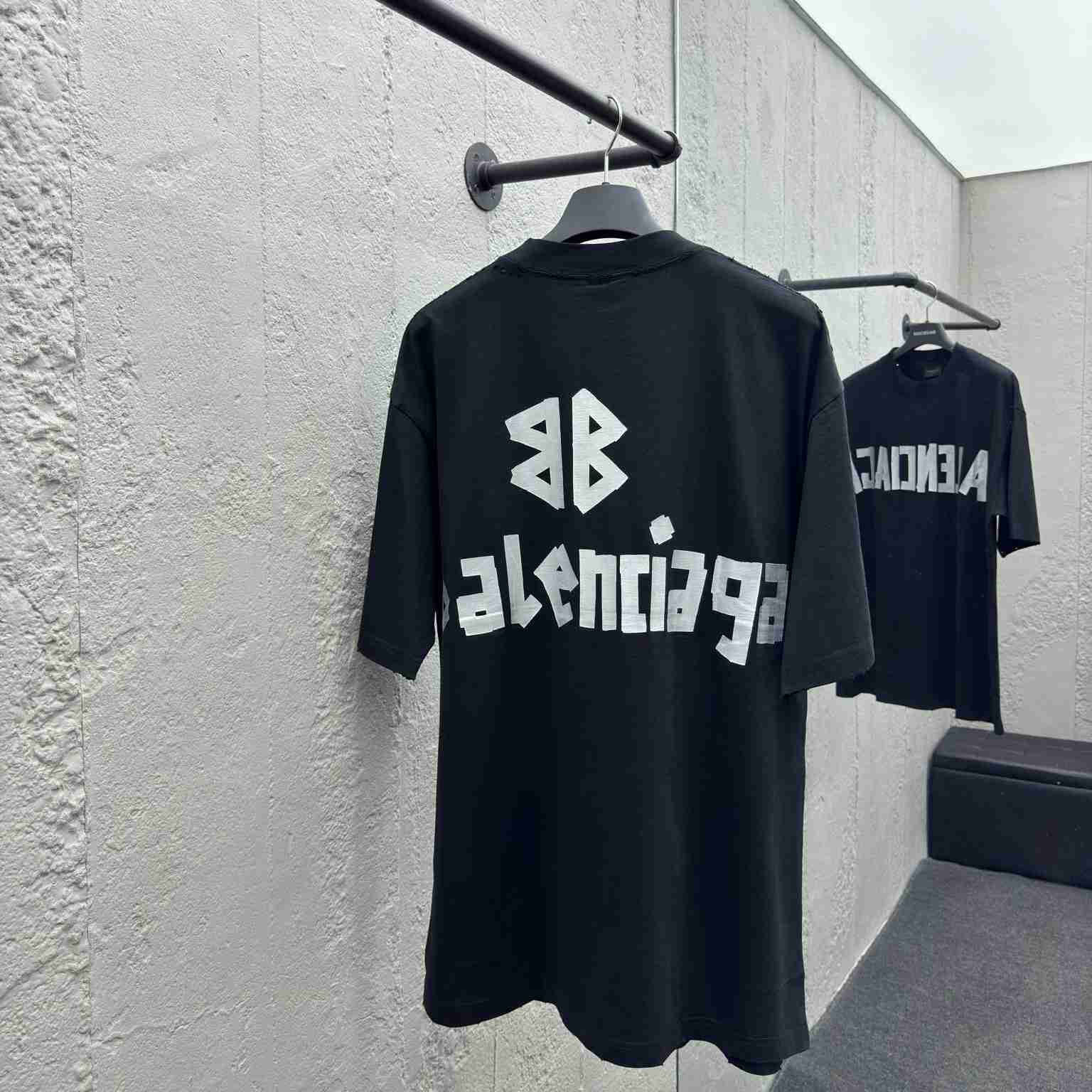 Balenciaga Tape Type T-Shirt  - DopestKickz