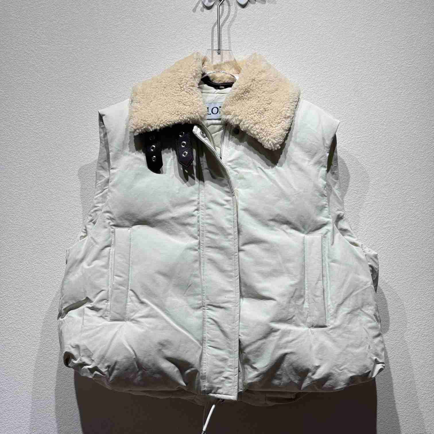 Loewe Puffer Vest In Cotton Blend - DopestKickz