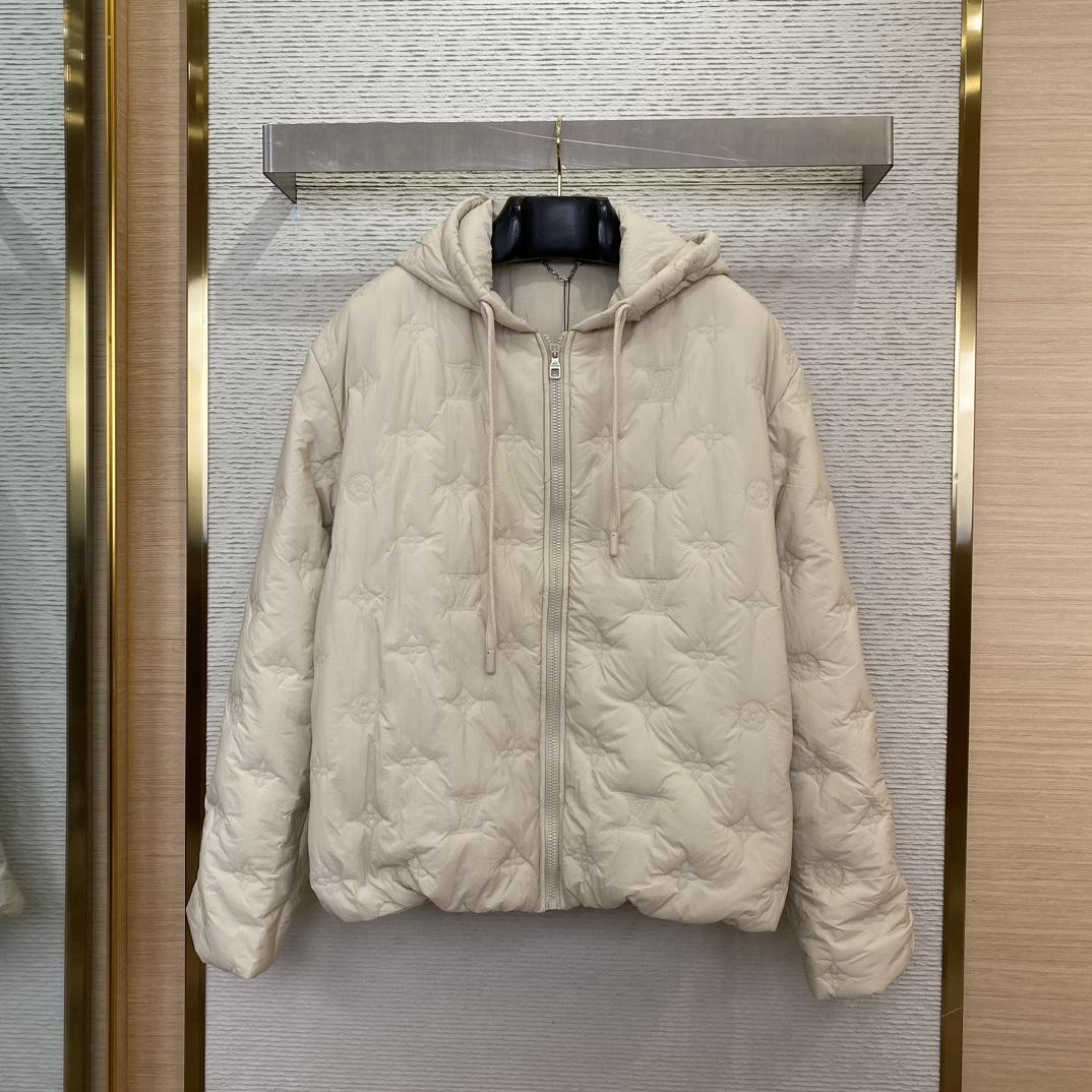 Louis Vuitton Monogram Quilted Nylon Hooded Blouson   1AFYAE - DopestKickz