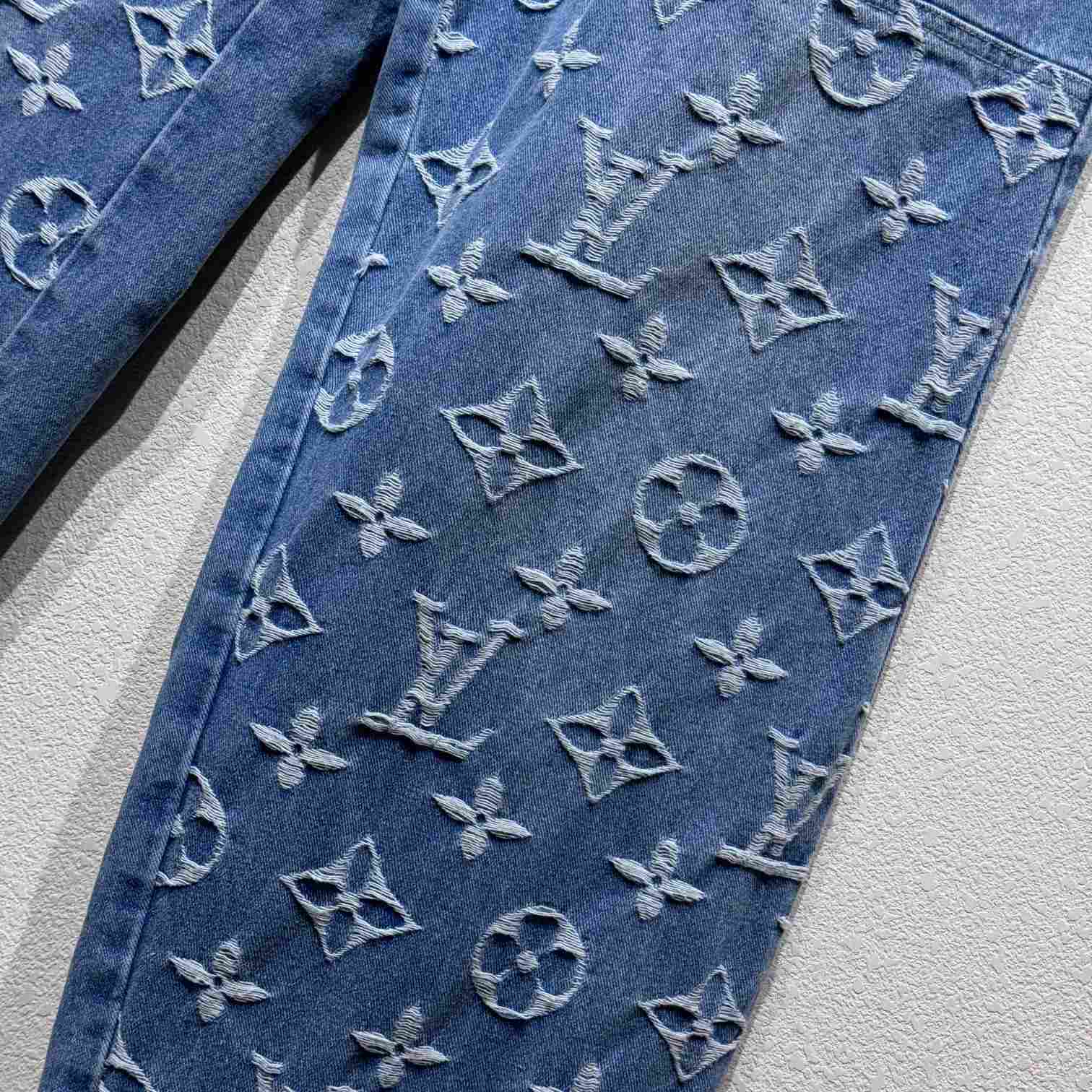 Louis Vuitton Denim Skate Jeans - DopestKickz