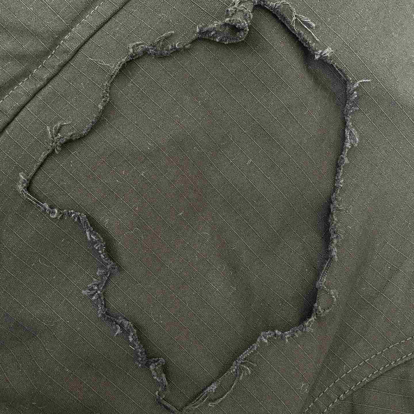 Balenciaga Unity Destroyed Bomber Jacket Black - DopestKickz