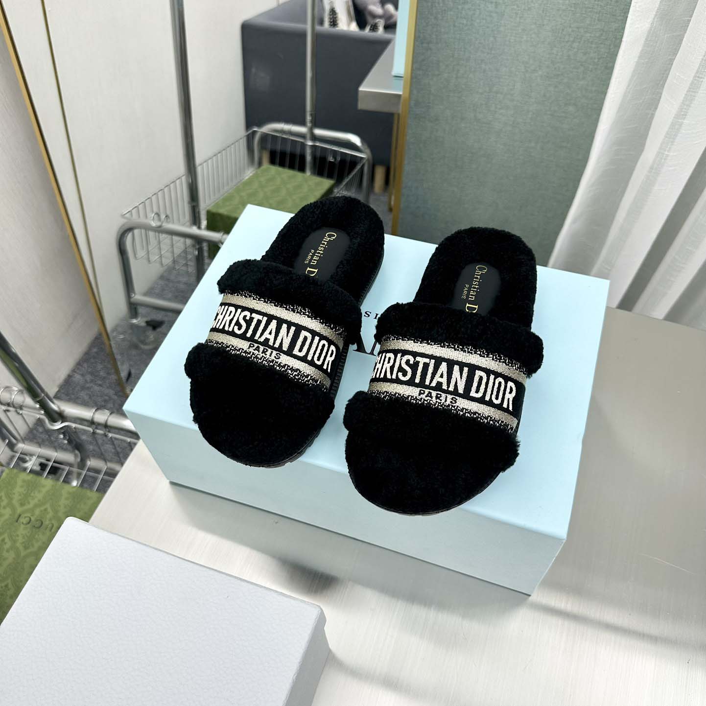 Dior Dway Flip Flops - DopestKickz
