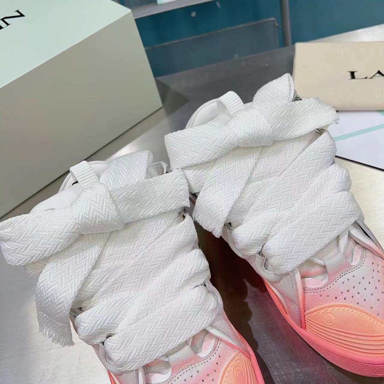 Lanvin Curb Sneakers - DopestKickz