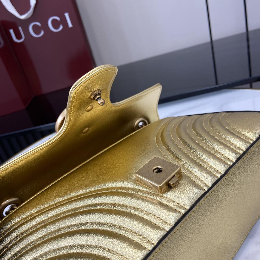 Gucci GG Marmont Small Shoulder Bag - DopestKickz