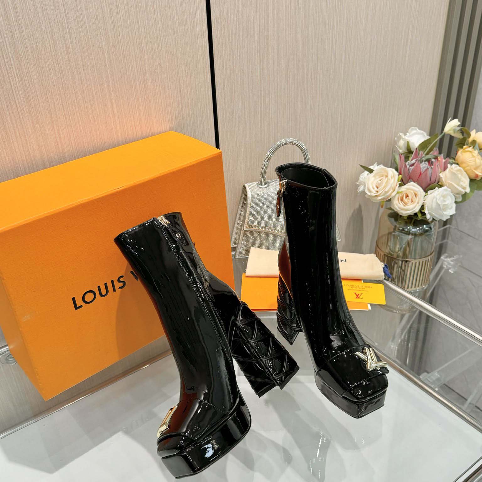 Louis Vuitton Shake Platform Ankle - DopestKickz