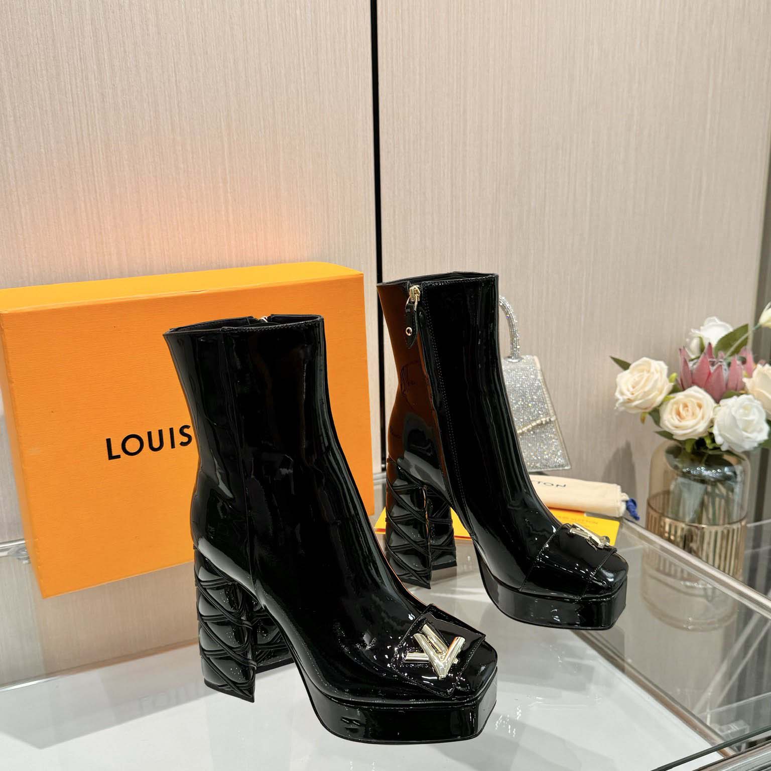 Louis Vuitton Shake Platform Ankle - DopestKickz