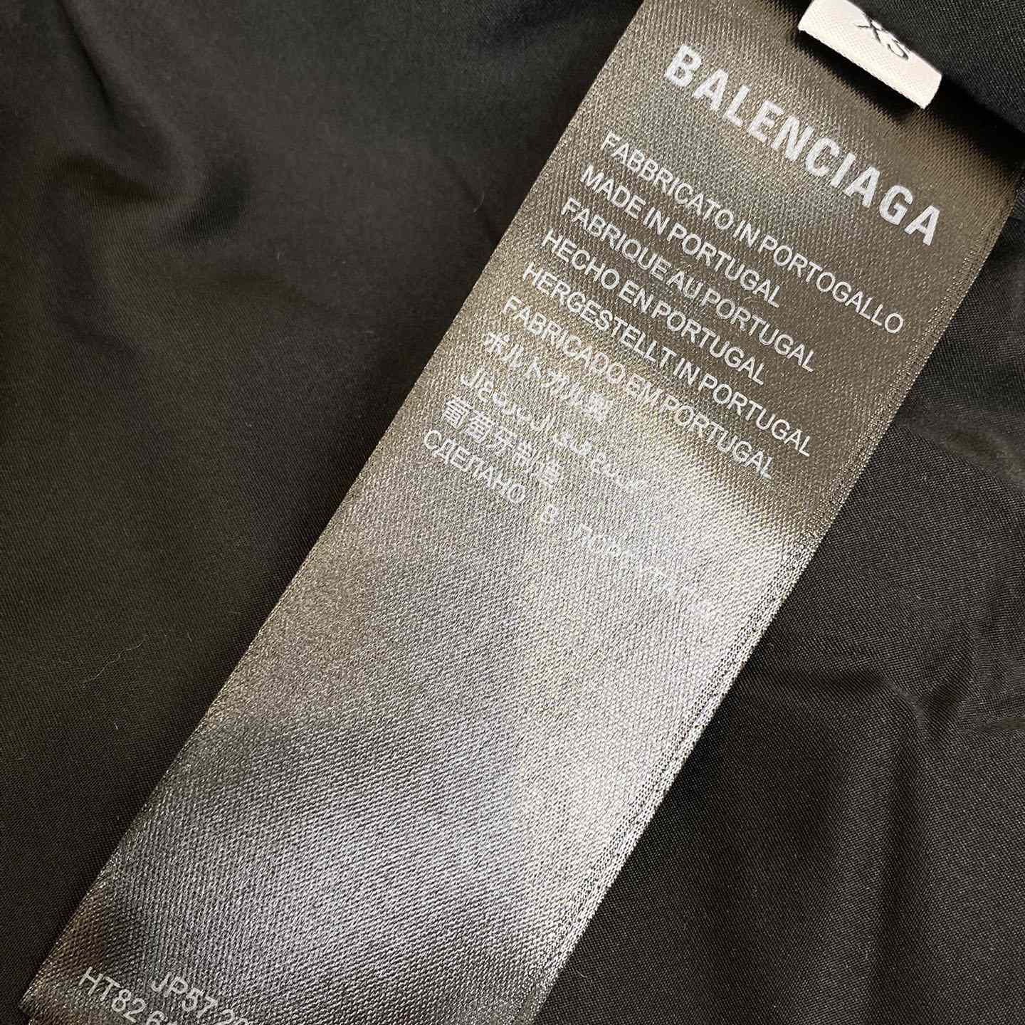 Balenciaga Lion Club Varsity Jacket In Black - DopestKickz