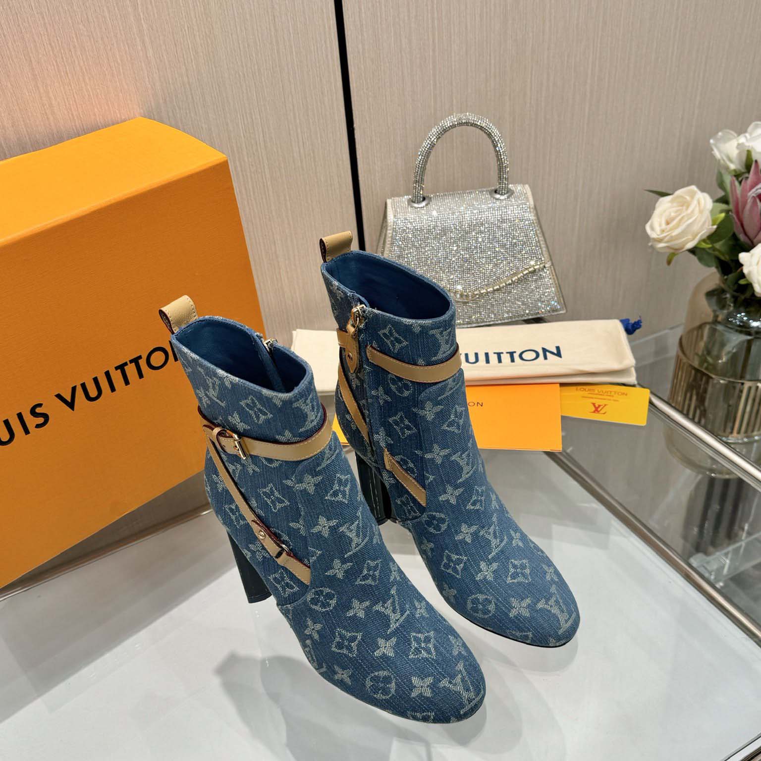 Louis Vuitton Silhouette Ankle Boot - DopestKickz
