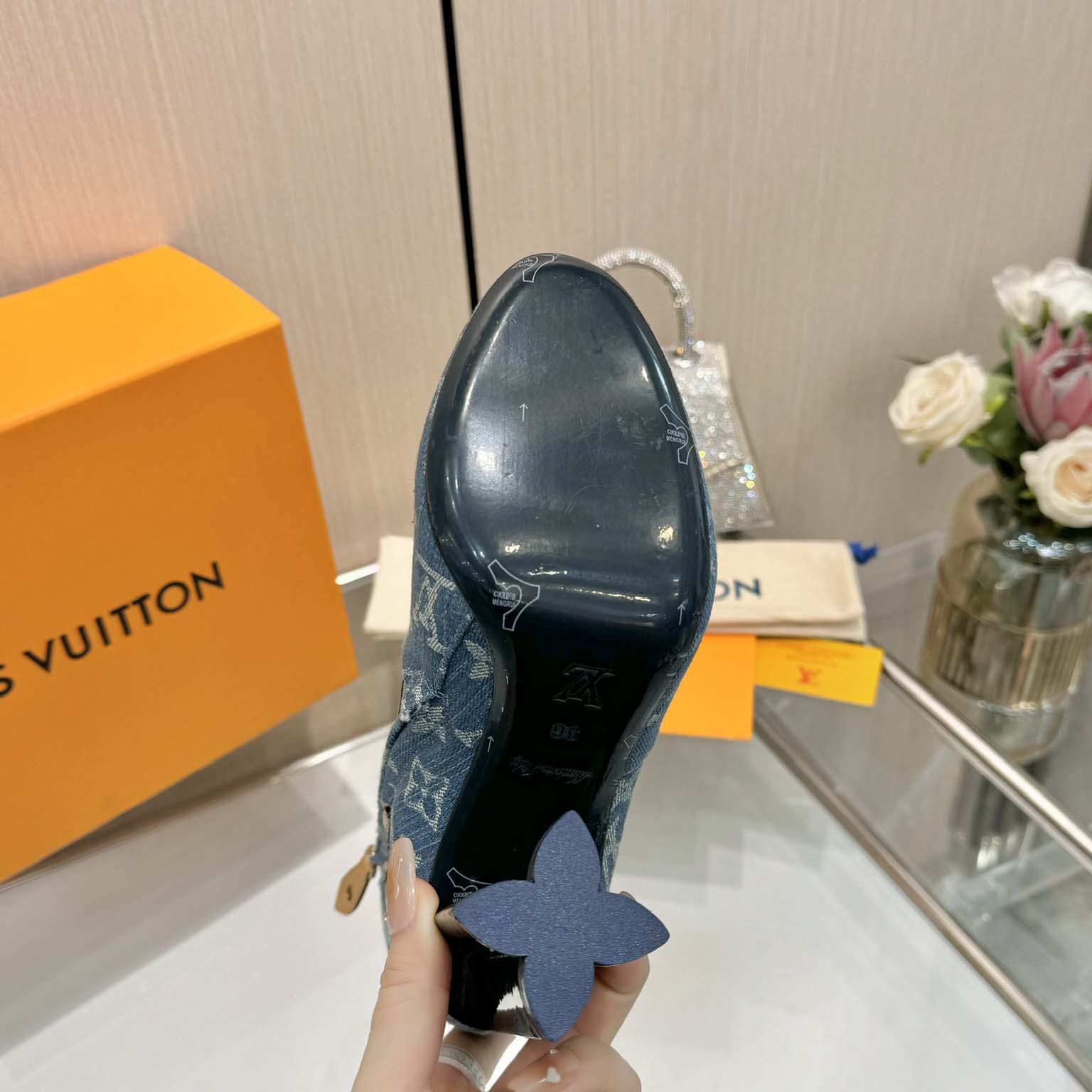 Louis Vuitton Silhouette Ankle Boot - DopestKickz