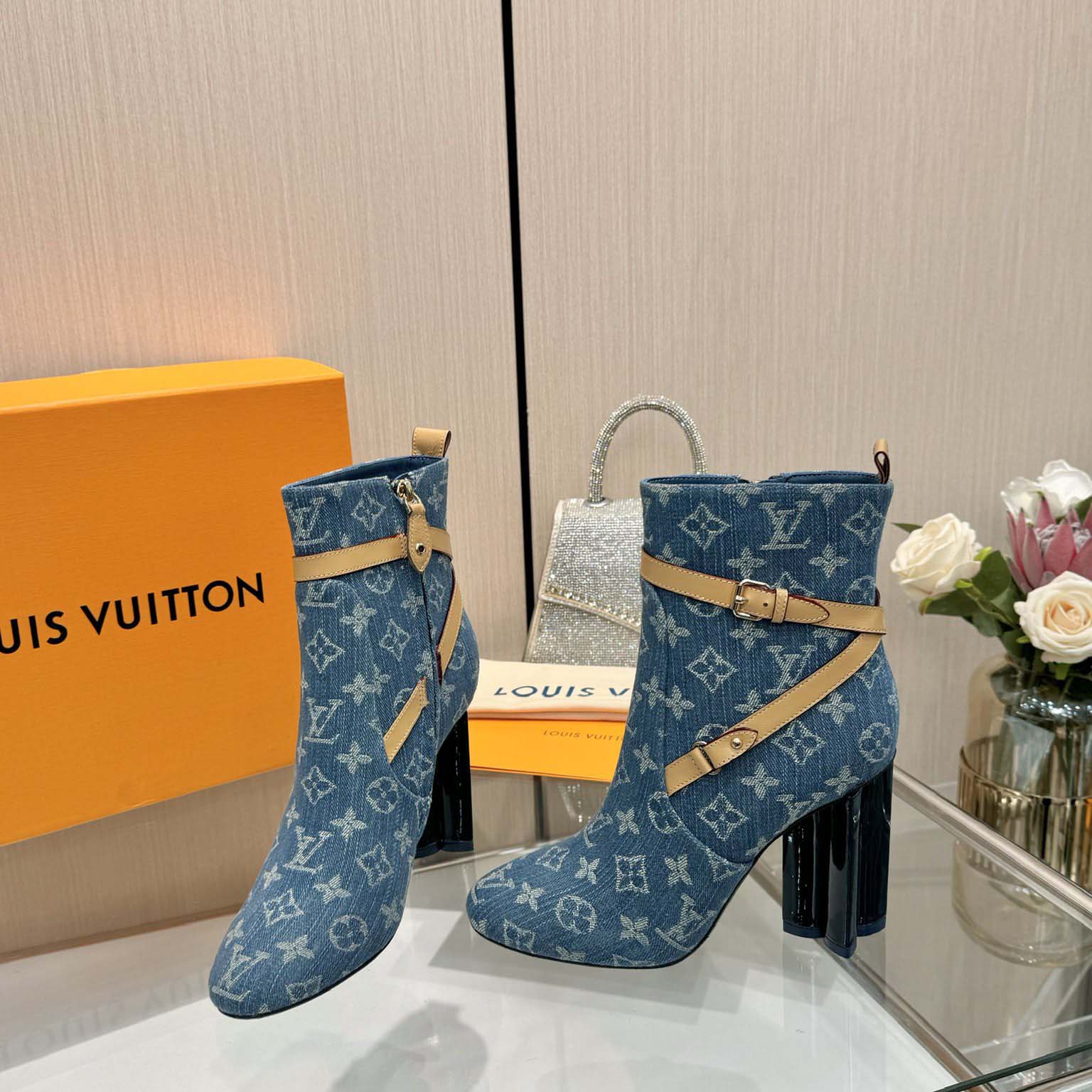 Louis Vuitton Silhouette Ankle Boot - DopestKickz