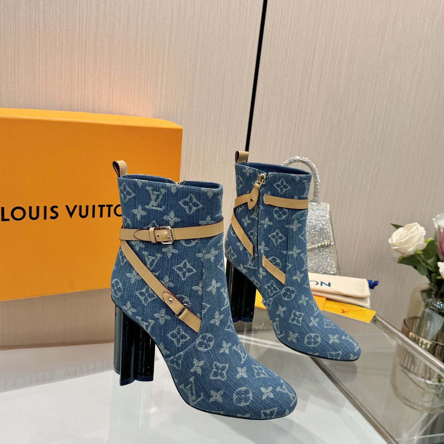 Louis Vuitton Silhouette Ankle Boot - DopestKickz