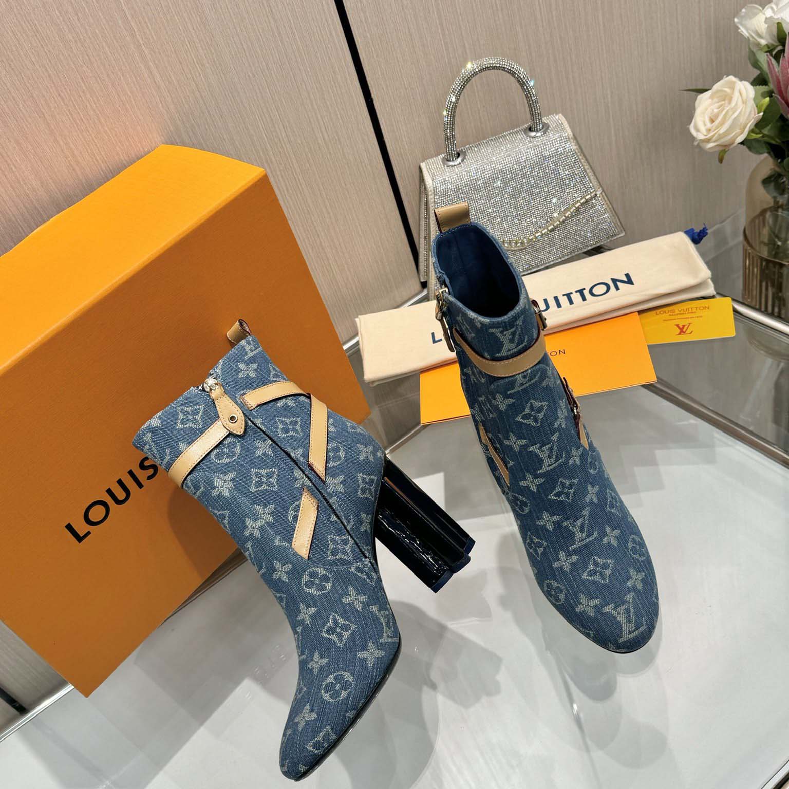 Louis Vuitton Silhouette Ankle Boot - DopestKickz