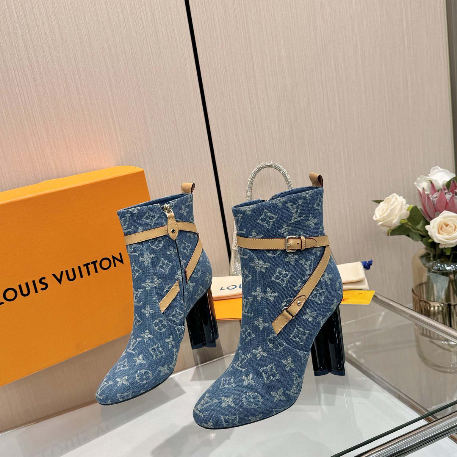 Louis Vuitton Silhouette Ankle Boot - DopestKickz