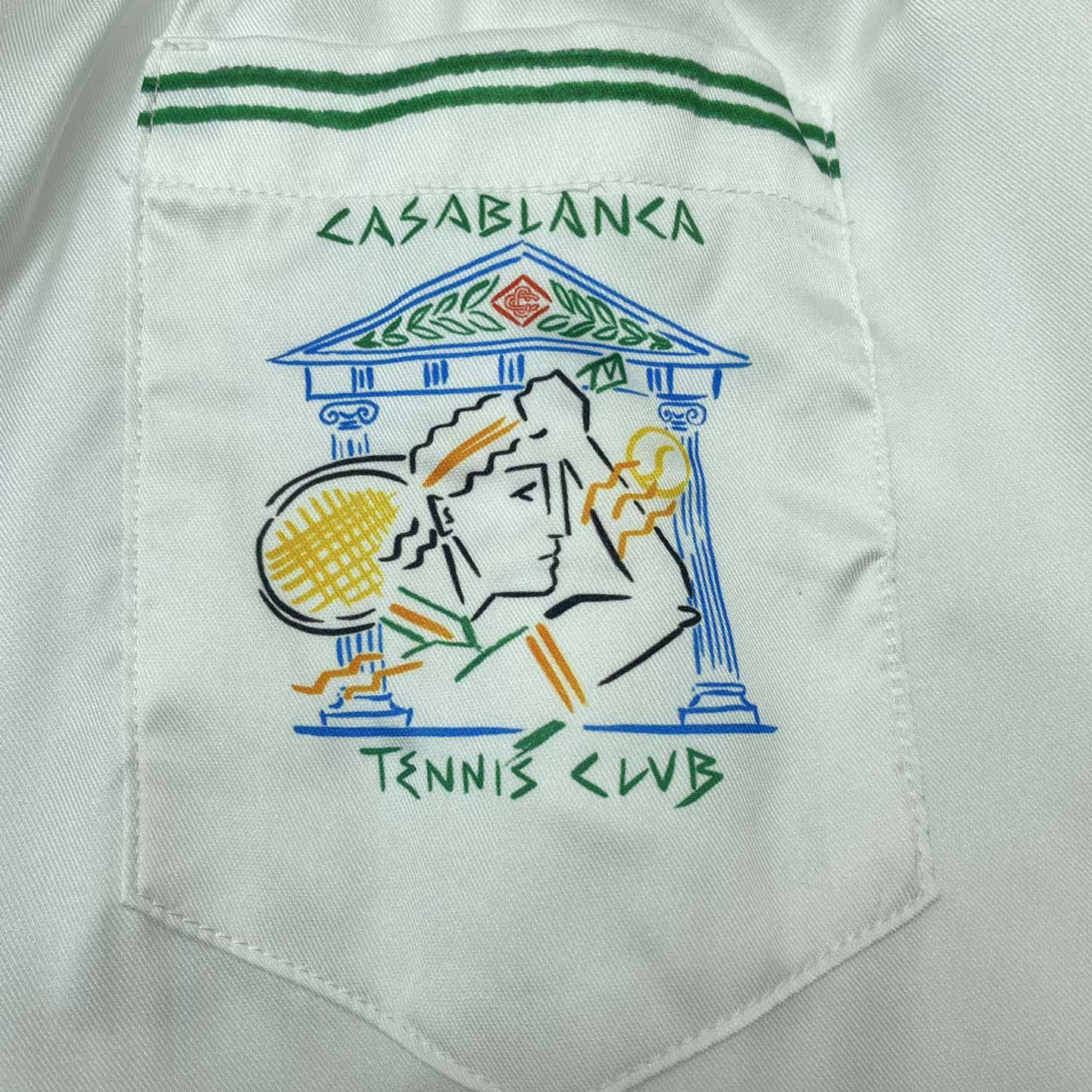 Casablanca Silk Bermuda Shorts   CA3515 - DopestKickz