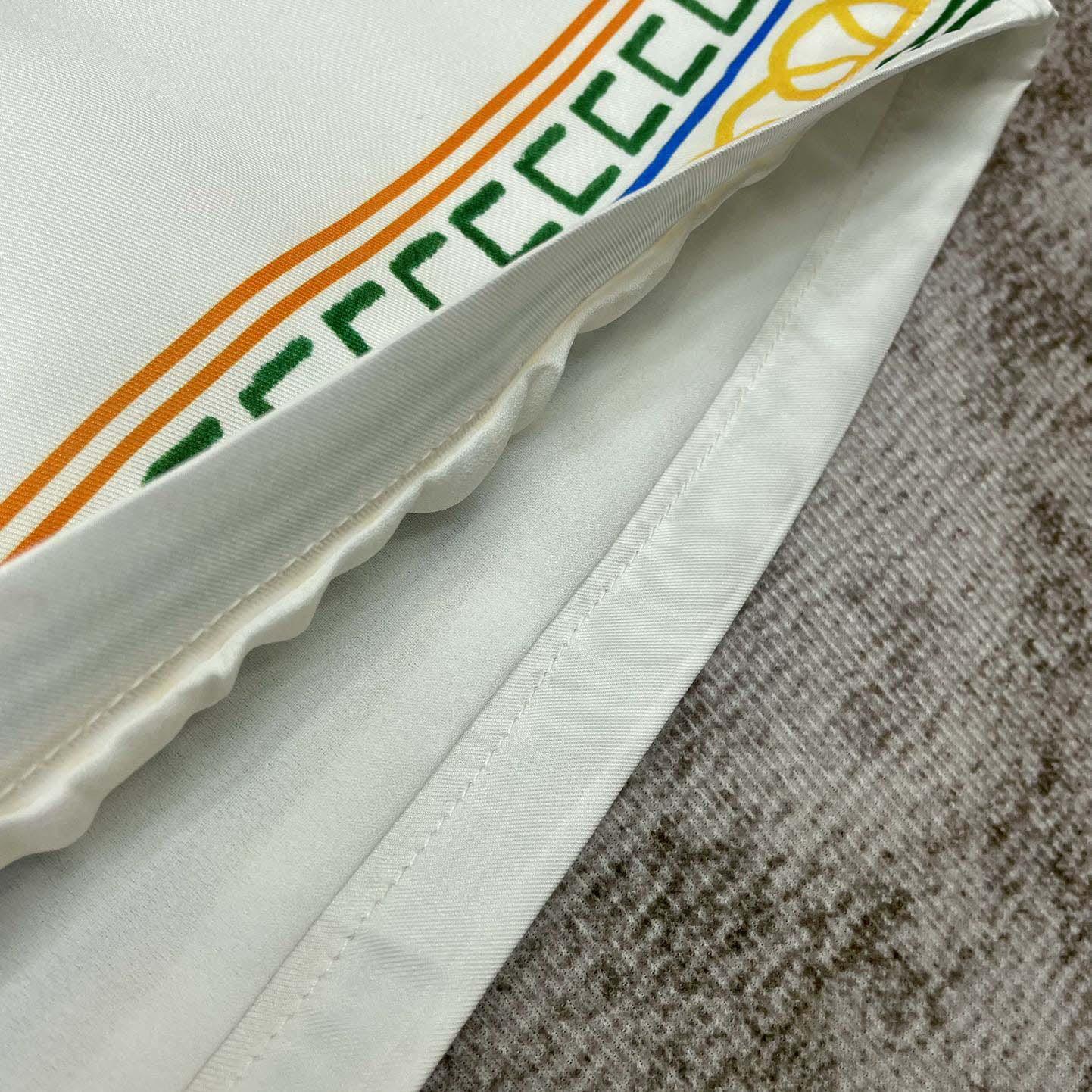 Casablanca Silk Bermuda Shorts   CA3515 - DopestKickz