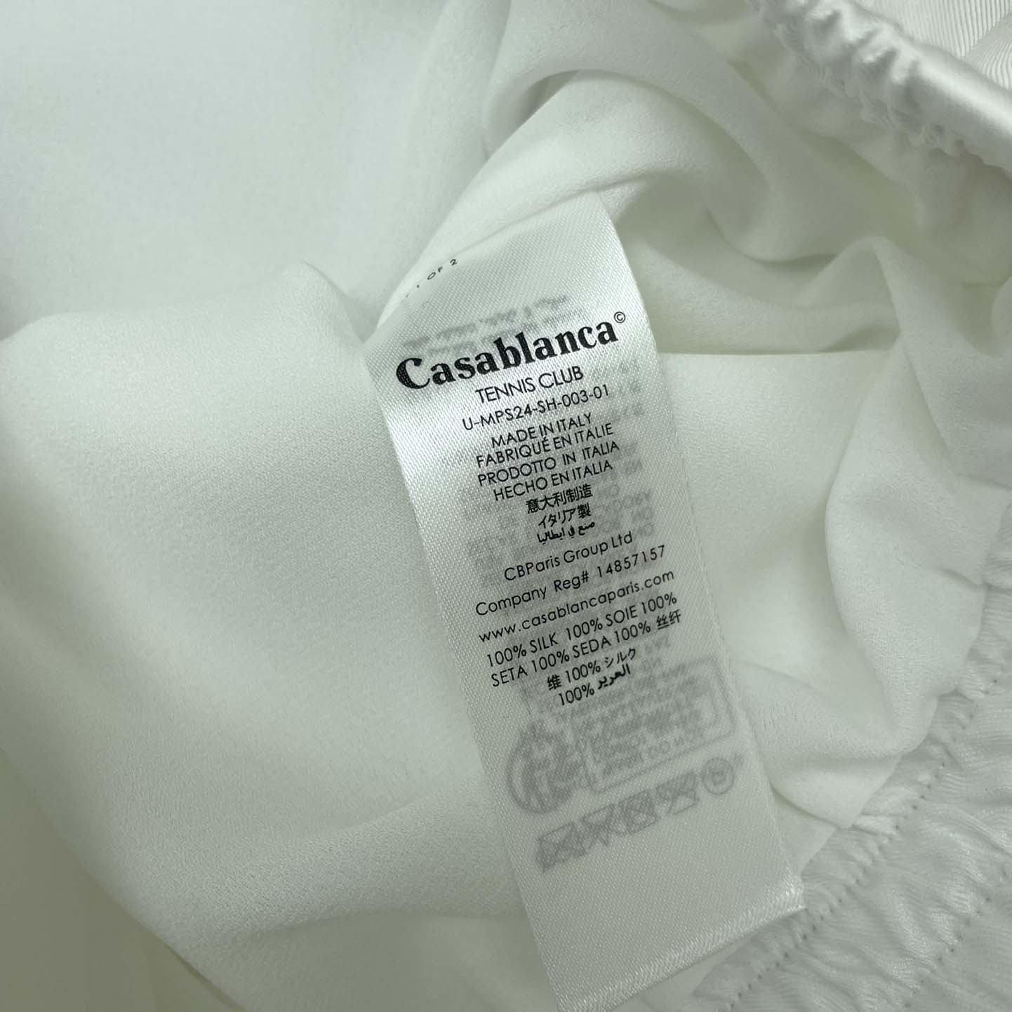Casablanca Silk Bermuda Shorts   CA3515 - DopestKickz