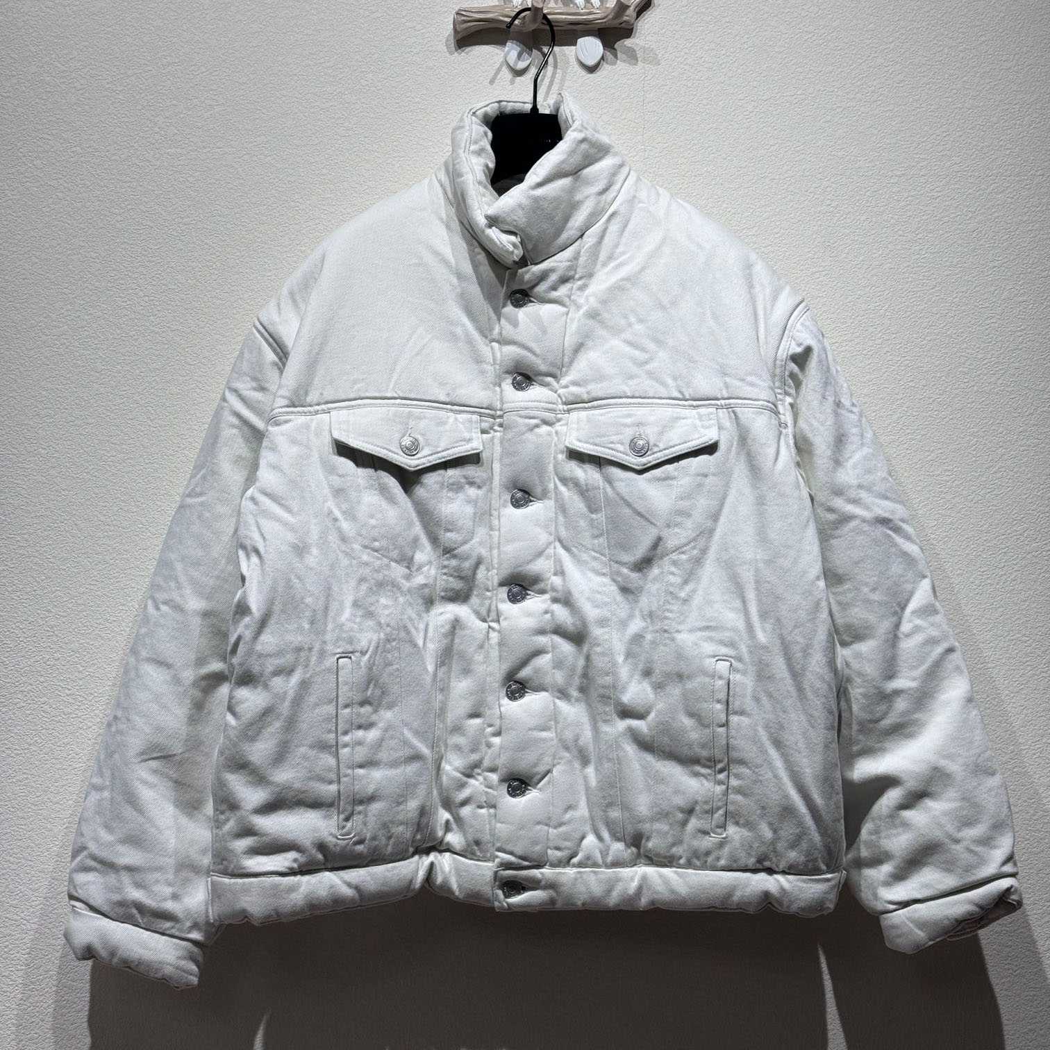 Balenciaga Jacket 'Cream' - DopestKickz