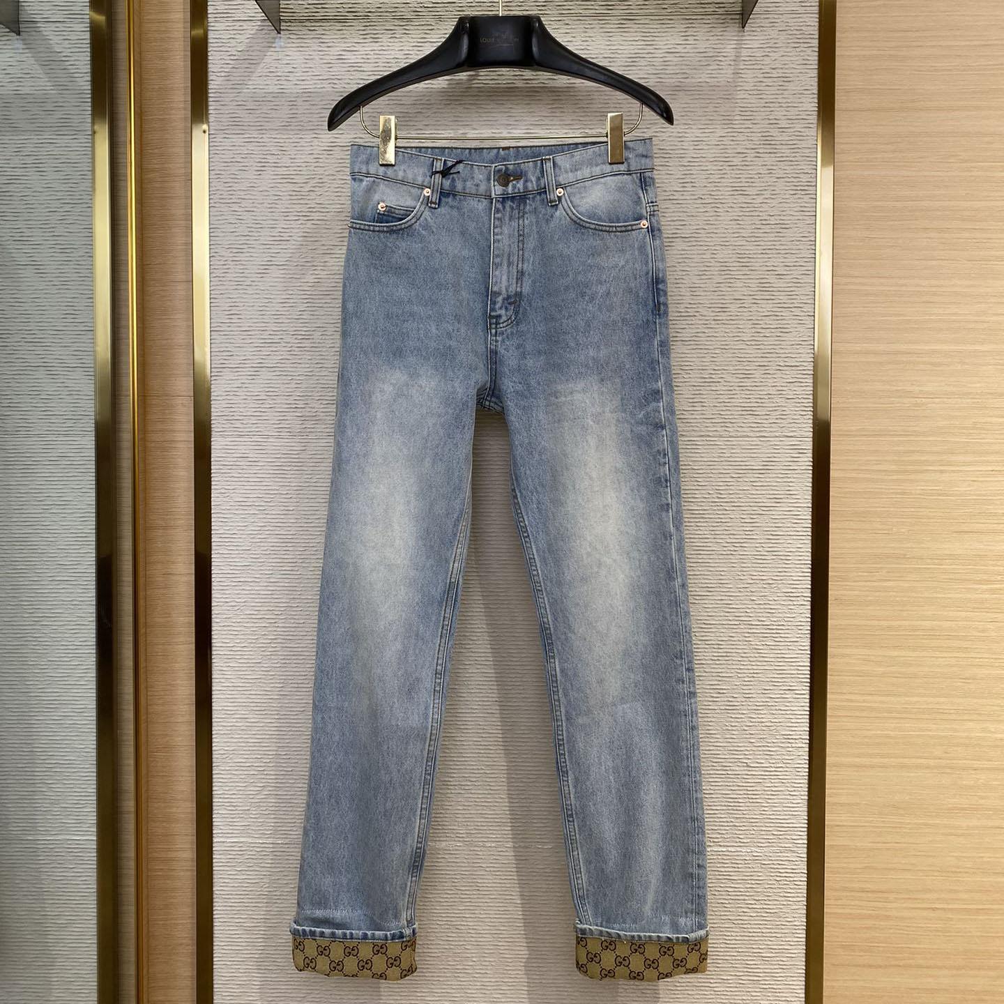 Gucci Mid-rise Straight-leg Jeans - DopestKickz