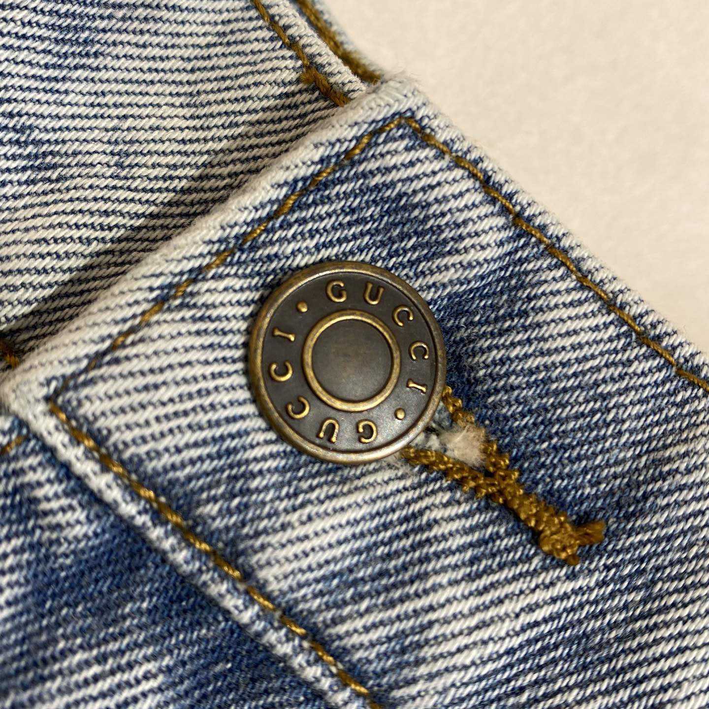 Gucci Mid-rise Straight-leg Jeans - DopestKickz