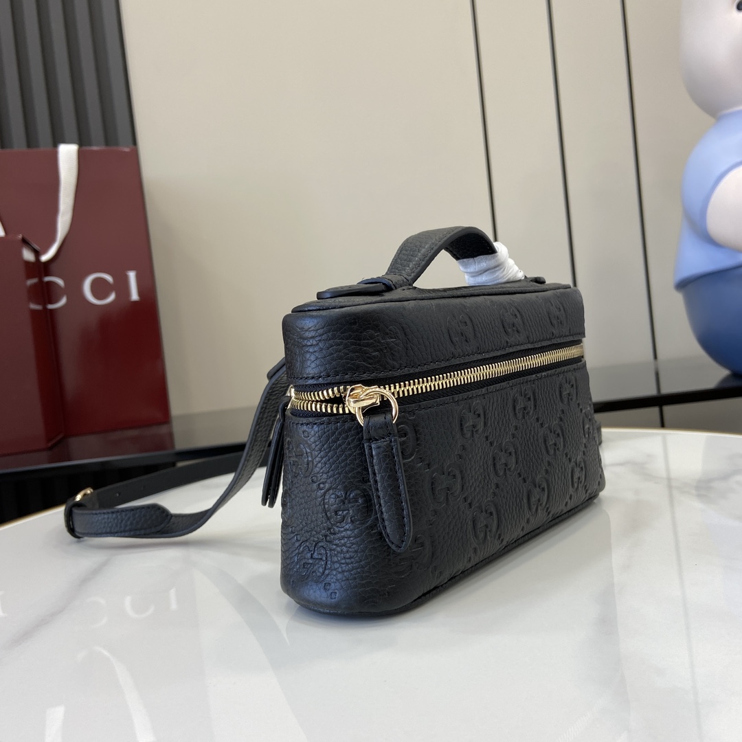 Gucci GG Emblem Super Mini Bag - DopestKickz