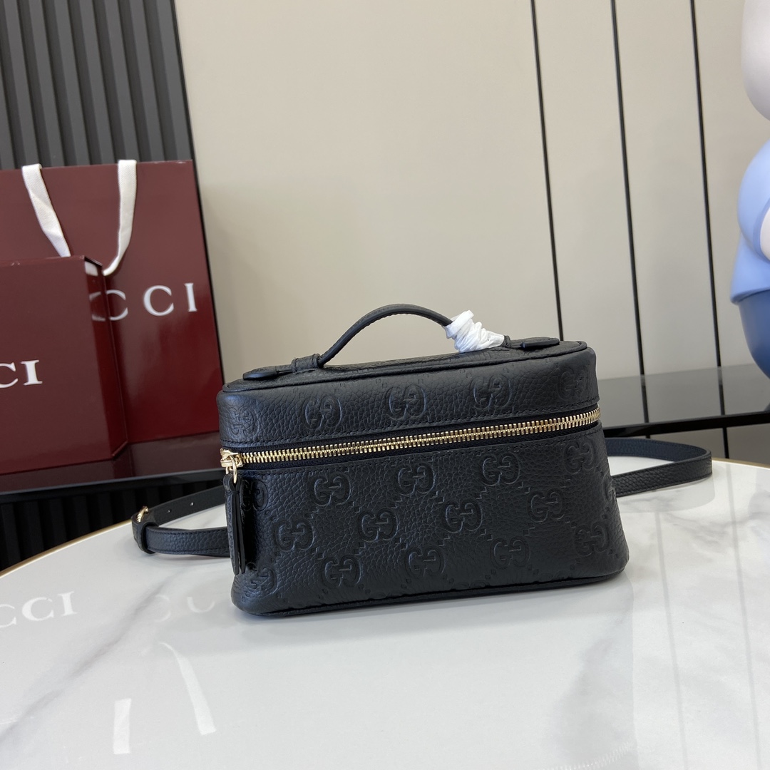 Gucci GG Emblem Super Mini Bag - DopestKickz