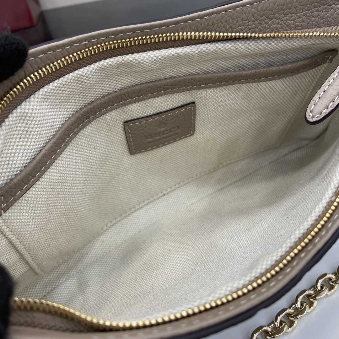 Gucci GG Emblem Medium Shoulder Bag - DopestKickz