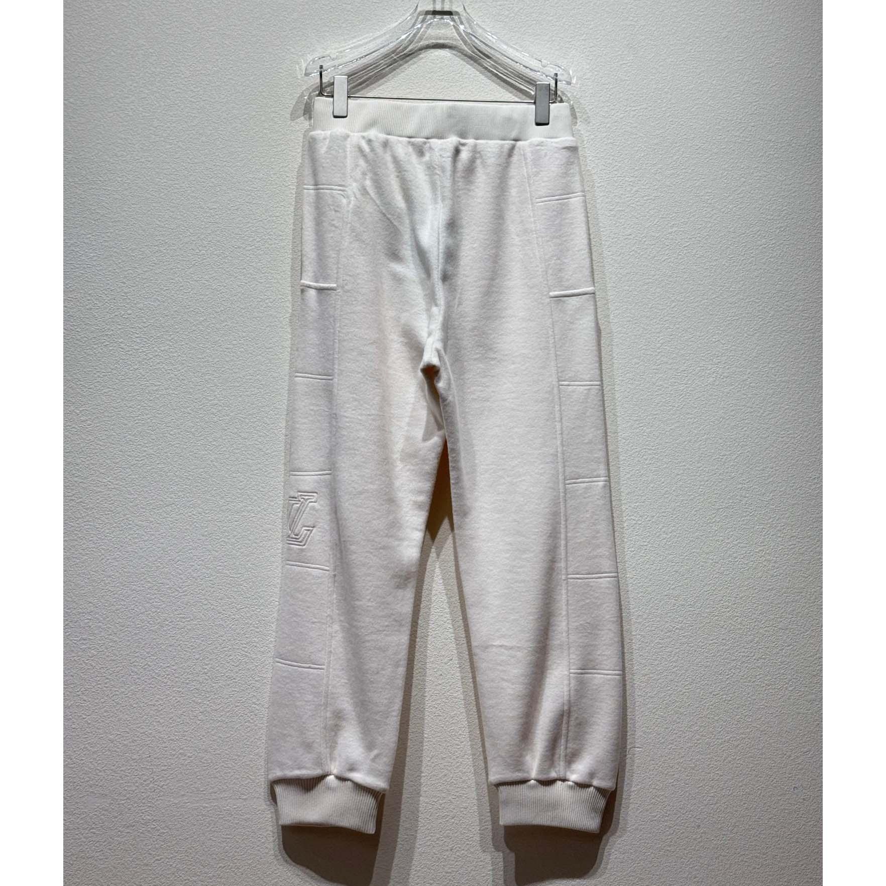 Louis Vuitton Quilted Textured Wool Pants   1AGJPK - DopestKickz
