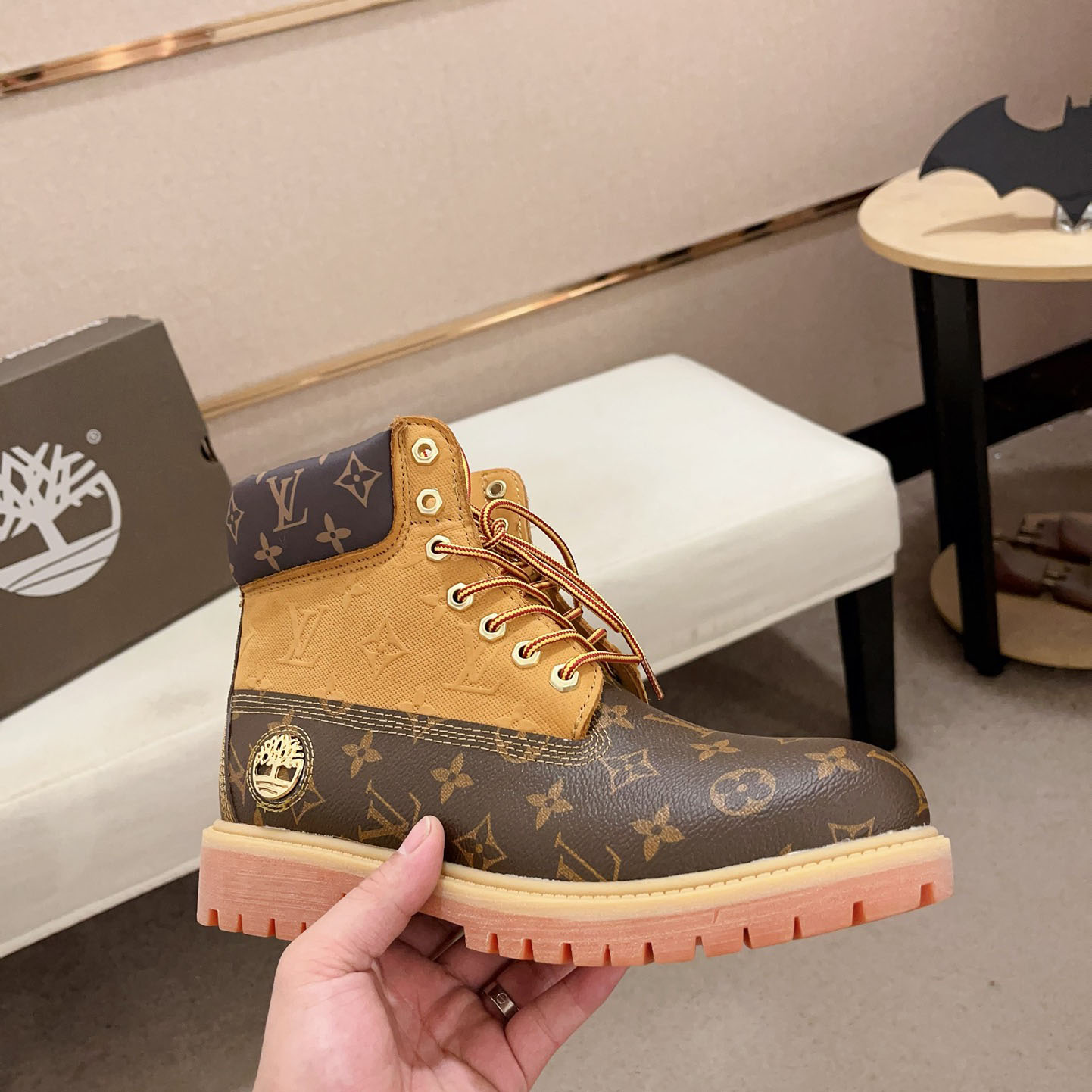 Louis Vuitton Timberland  Ankle Boot - DopestKickz