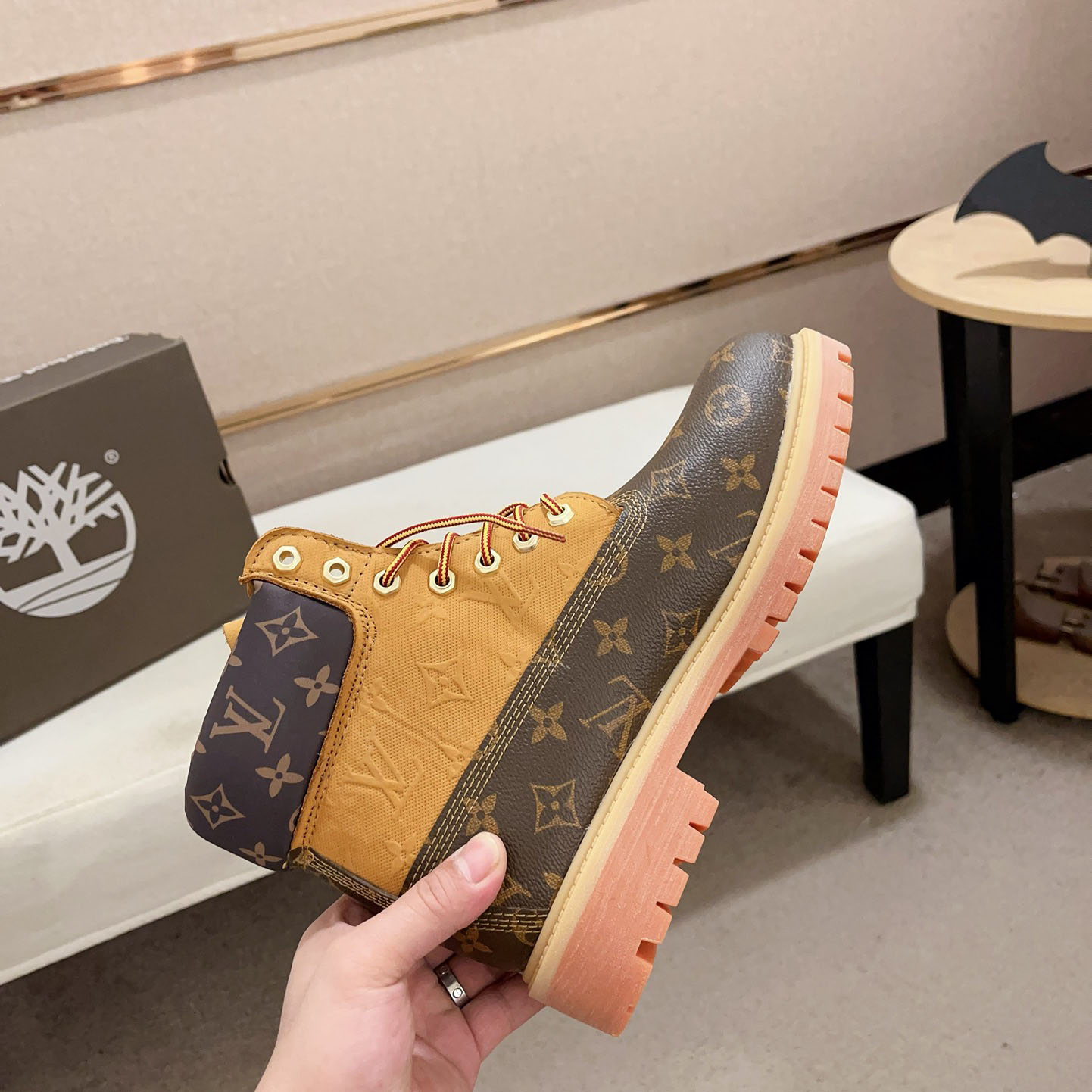 Louis Vuitton Timberland  Ankle Boot - DopestKickz
