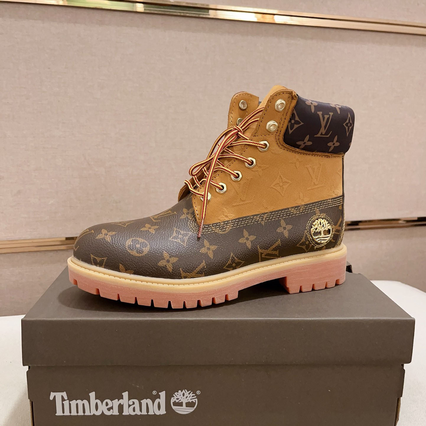 Louis Vuitton Timberland  Ankle Boot - DopestKickz