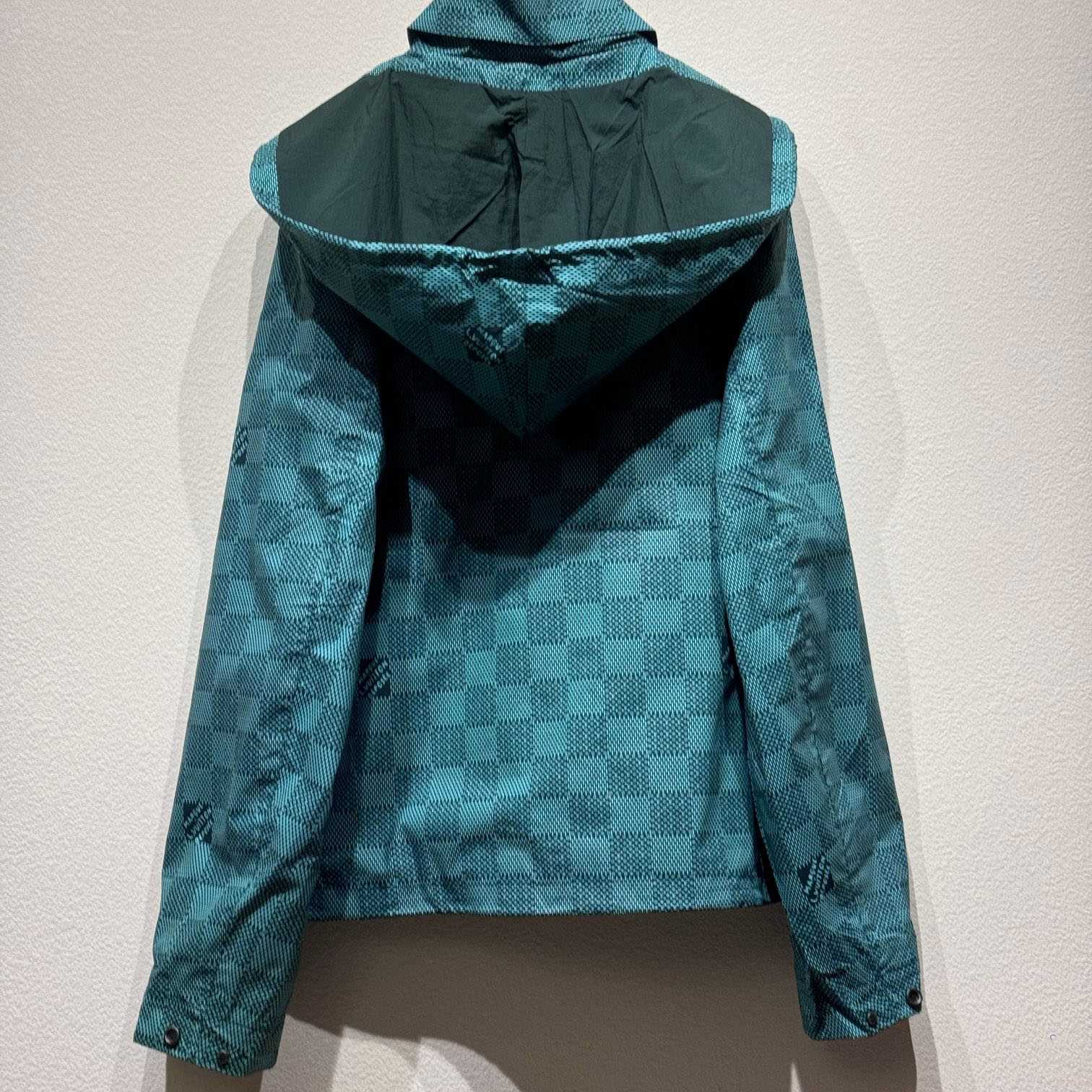 Louis Vuitton Printed Nylon Hooded Windbreaker   - DopestKickz