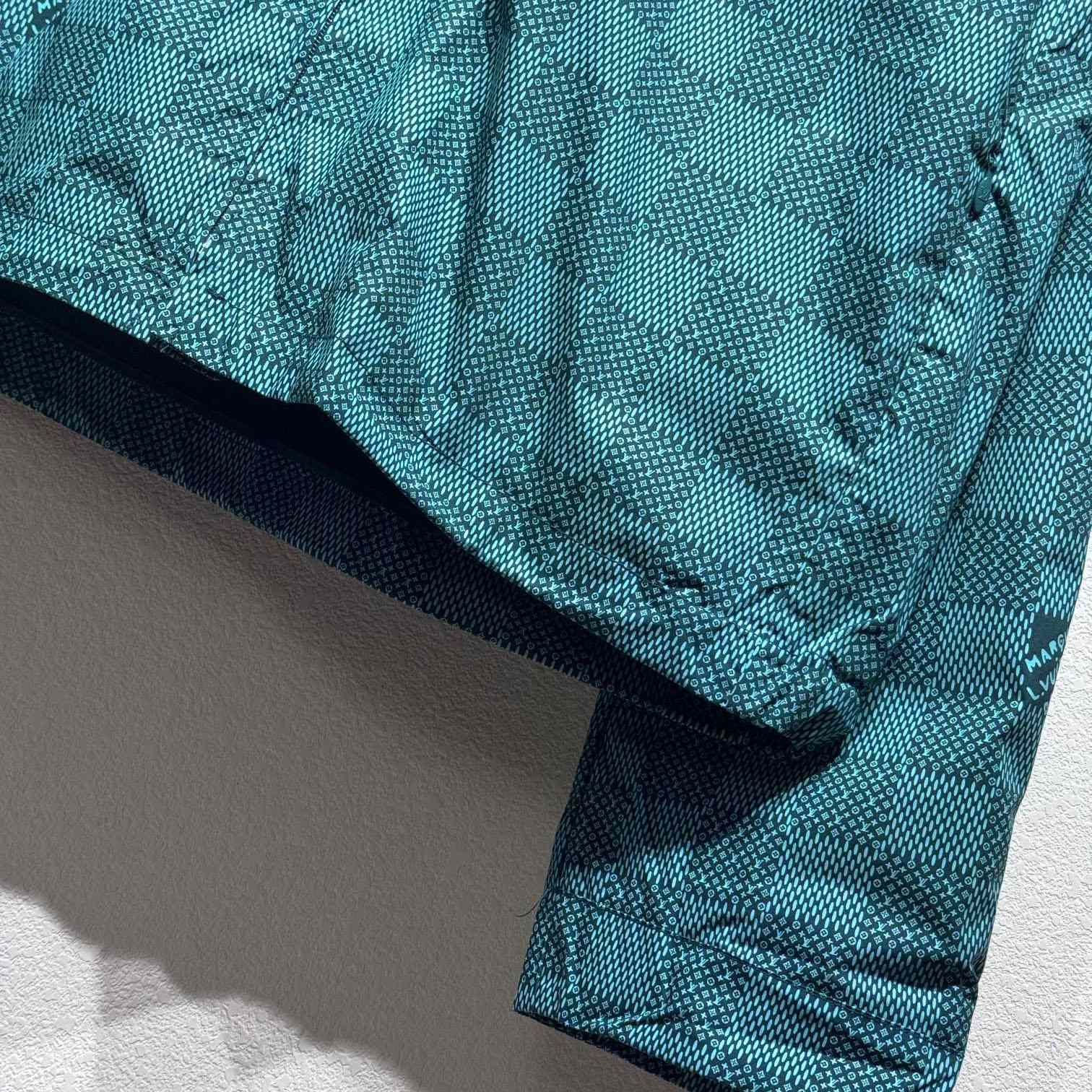 Louis Vuitton Printed Nylon Hooded Windbreaker   - DopestKickz