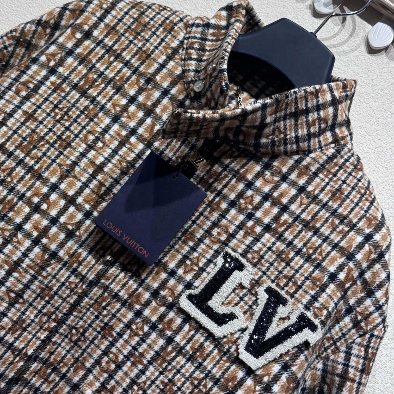 Louis Vuitton Monogram Wool Harrington Blouson   1AGIP6 - DopestKickz