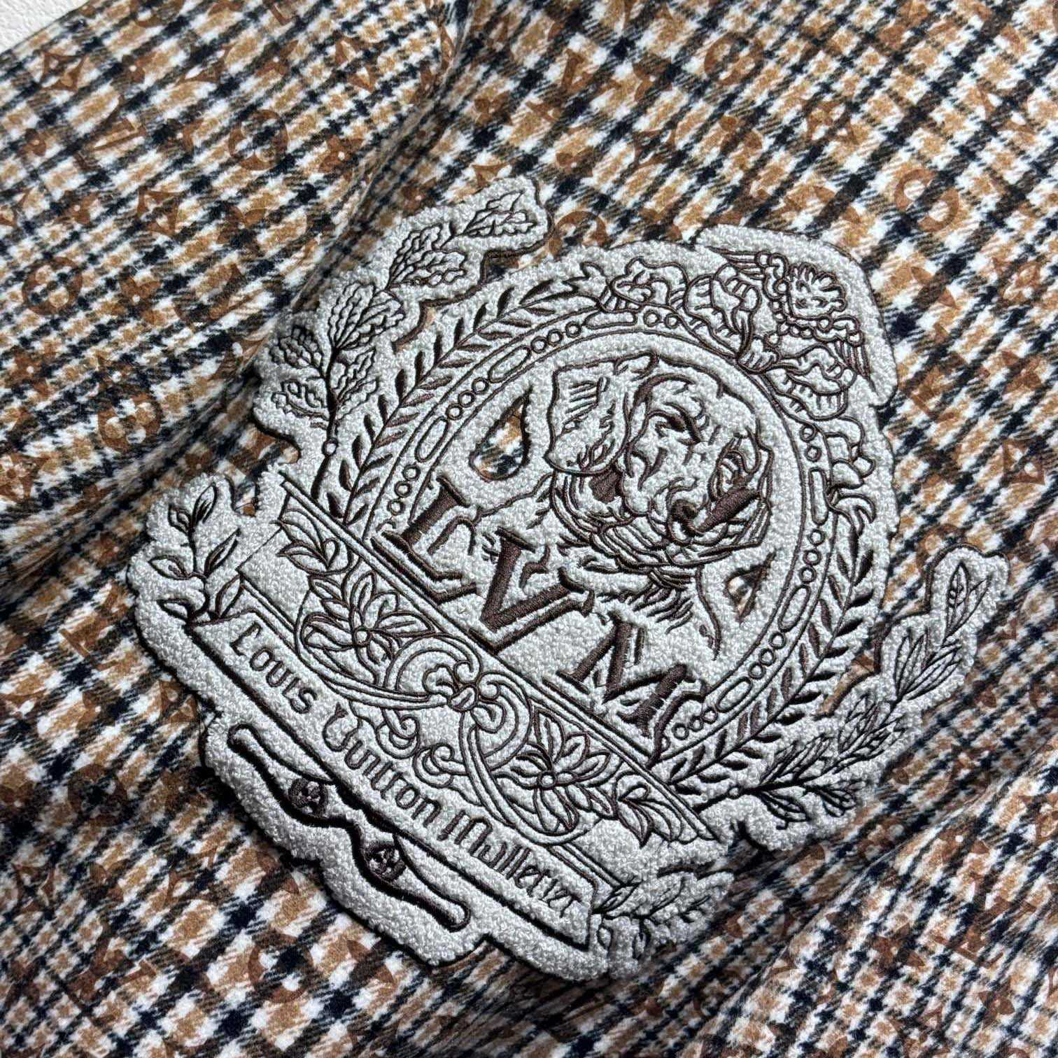 Louis Vuitton Monogram Wool Harrington Blouson   1AGIP6 - DopestKickz