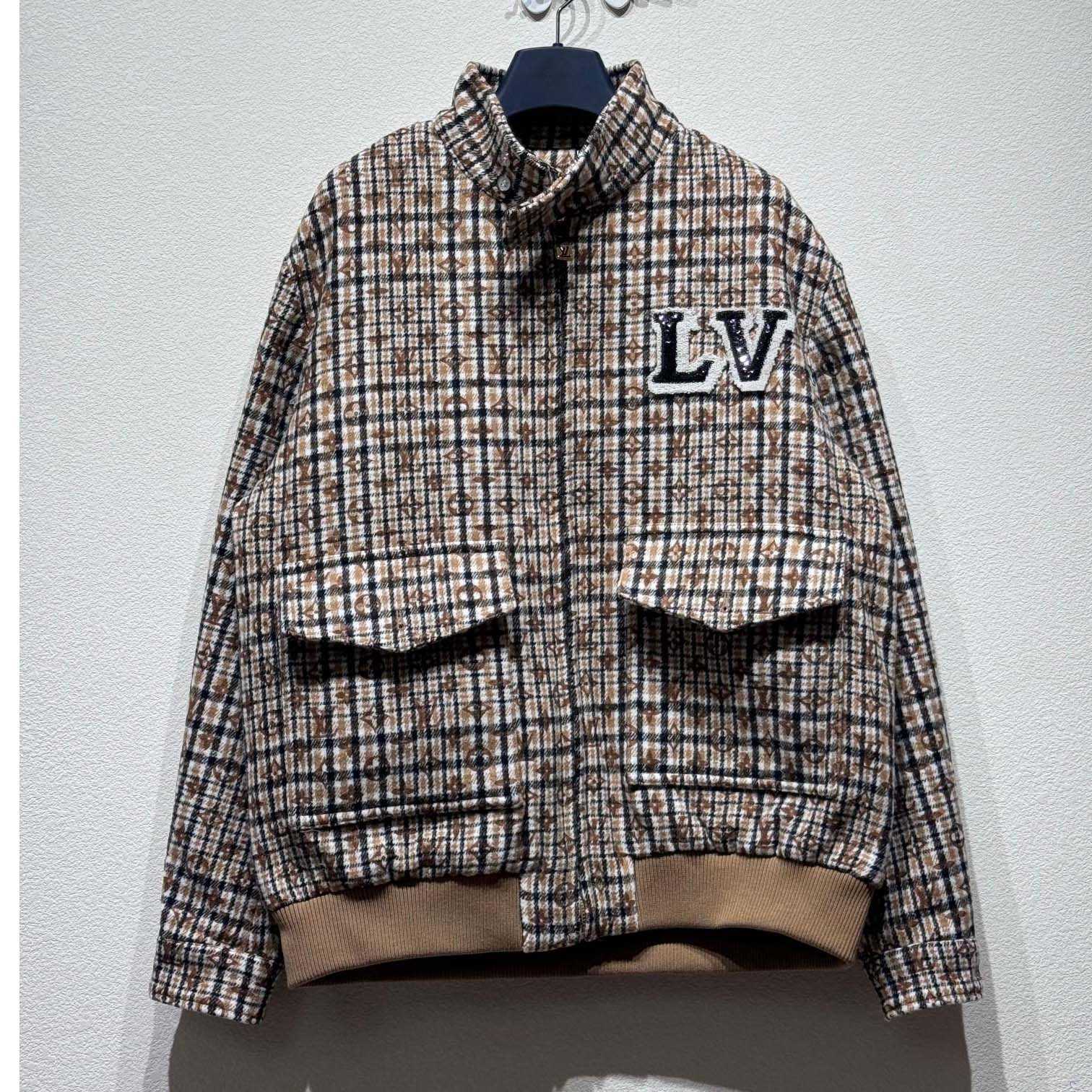 Louis Vuitton Monogram Wool Harrington Blouson   1AGIP6 - DopestKickz