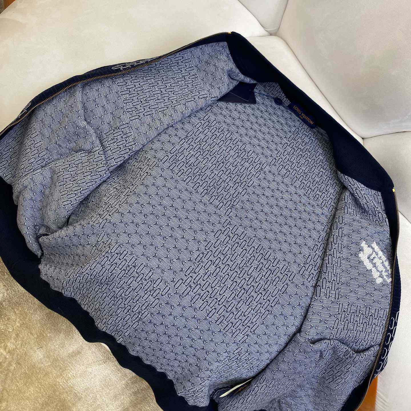 Louis Vuitton Damier Quilted Cotton Bomber  1AFXOP - DopestKickz